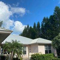 .032 Aluminum 1.5" Mechanical Seam Sandstone by Total Roofing System The Metal Roof Experts