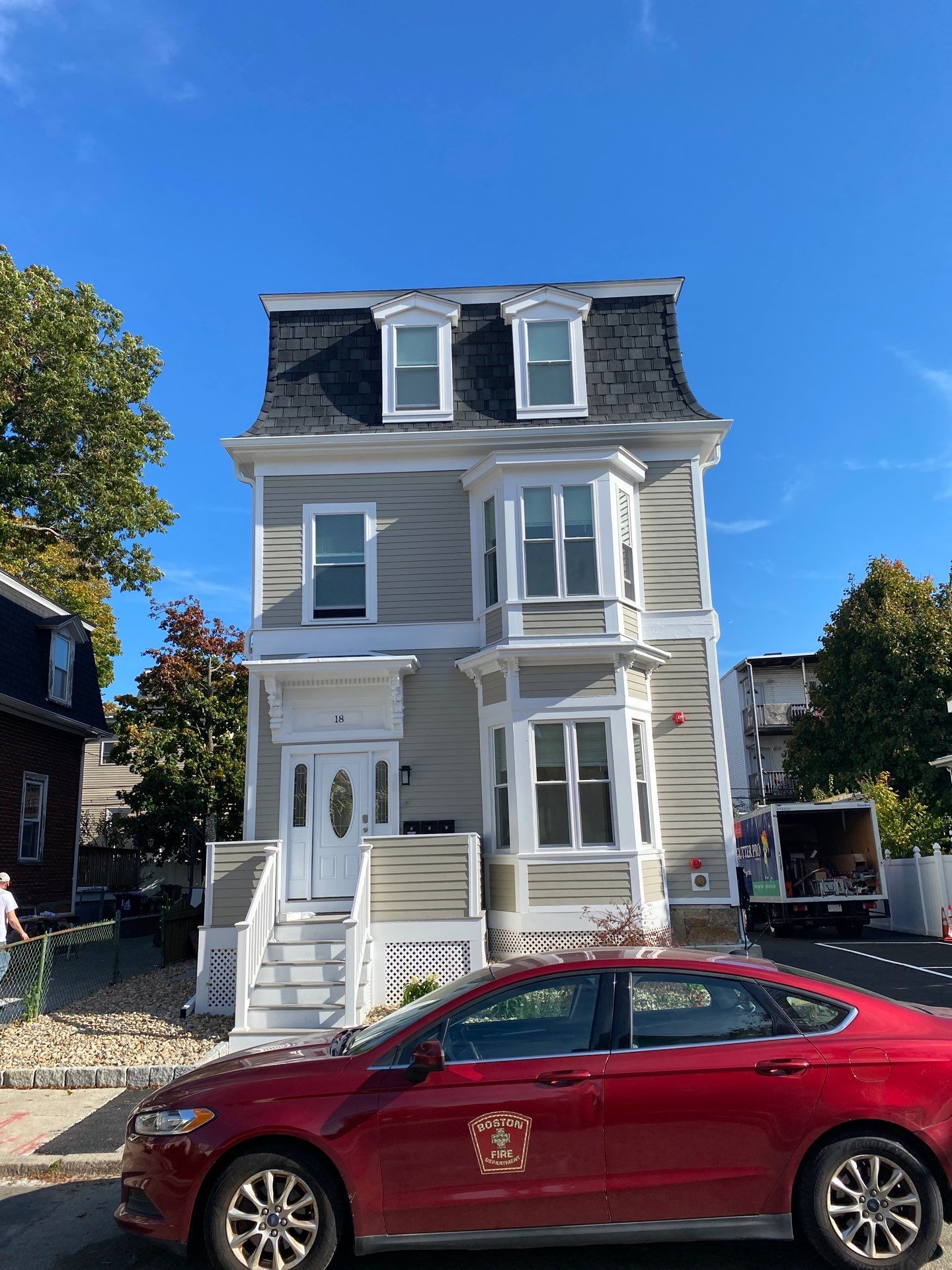 Gutter Installation using 6" K-Style Aluminum Gutter in Dorchester, Ma by Gutter Pro Enterprises