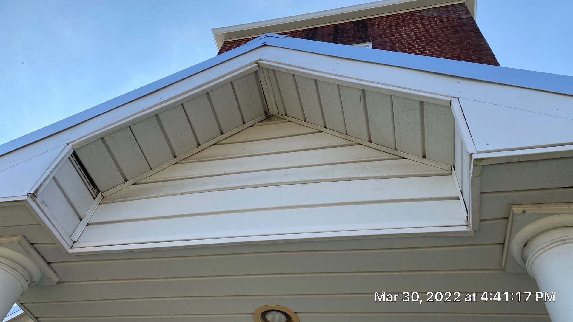 Primitive Baptist Church using Standing Seam Metal by Just In Time Roofing and Restoration