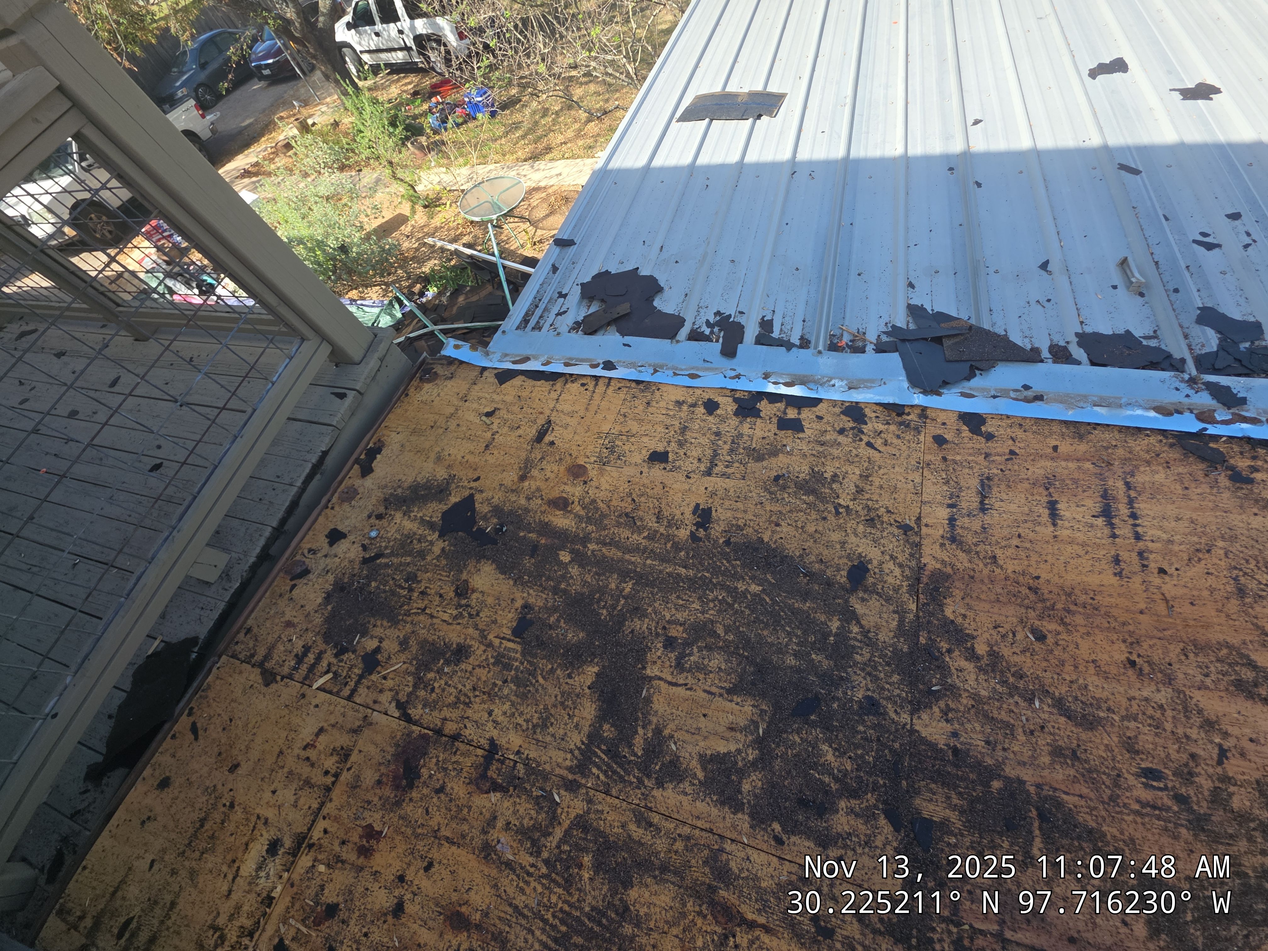 Asphalt Shingle Roof Repair and Decking Replacement in Austin by Caliber Restoration LLC
