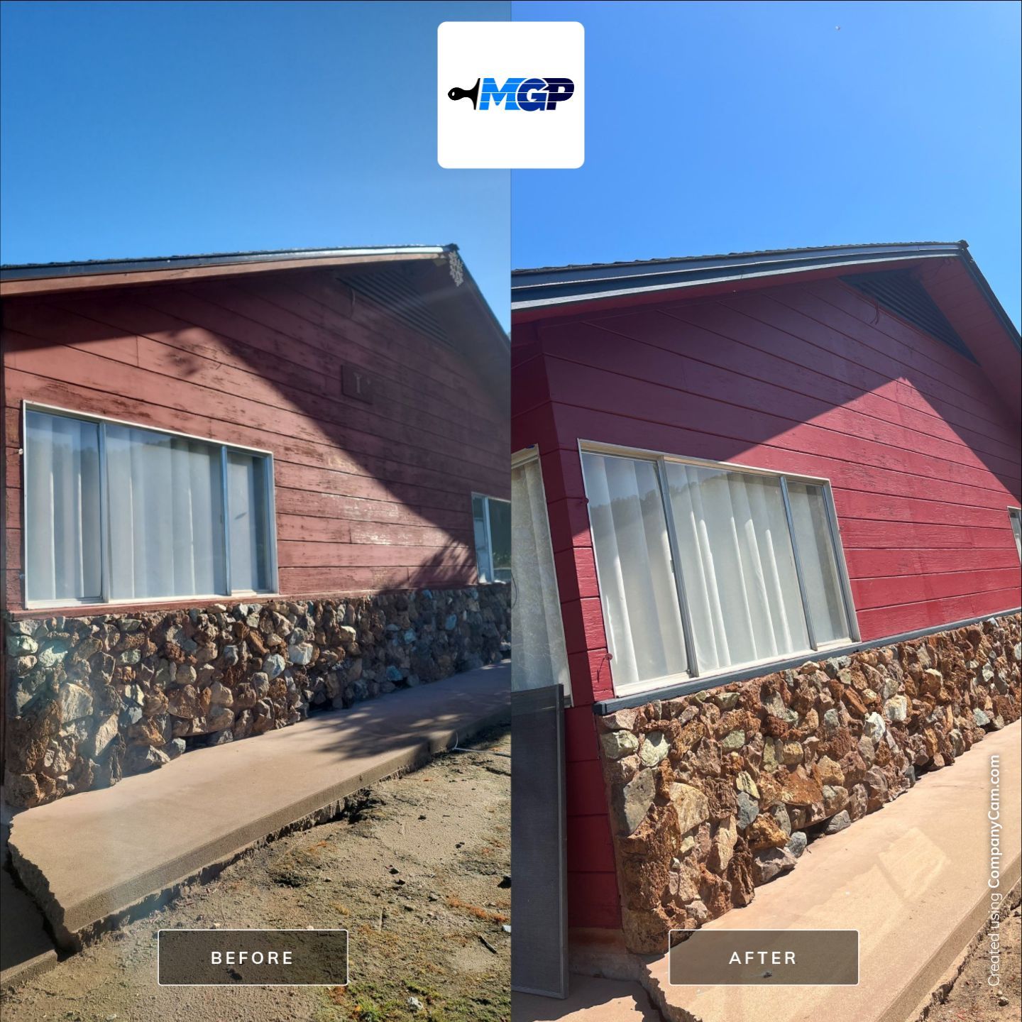 Amazing Exterior transformation!! by MGP Coatings