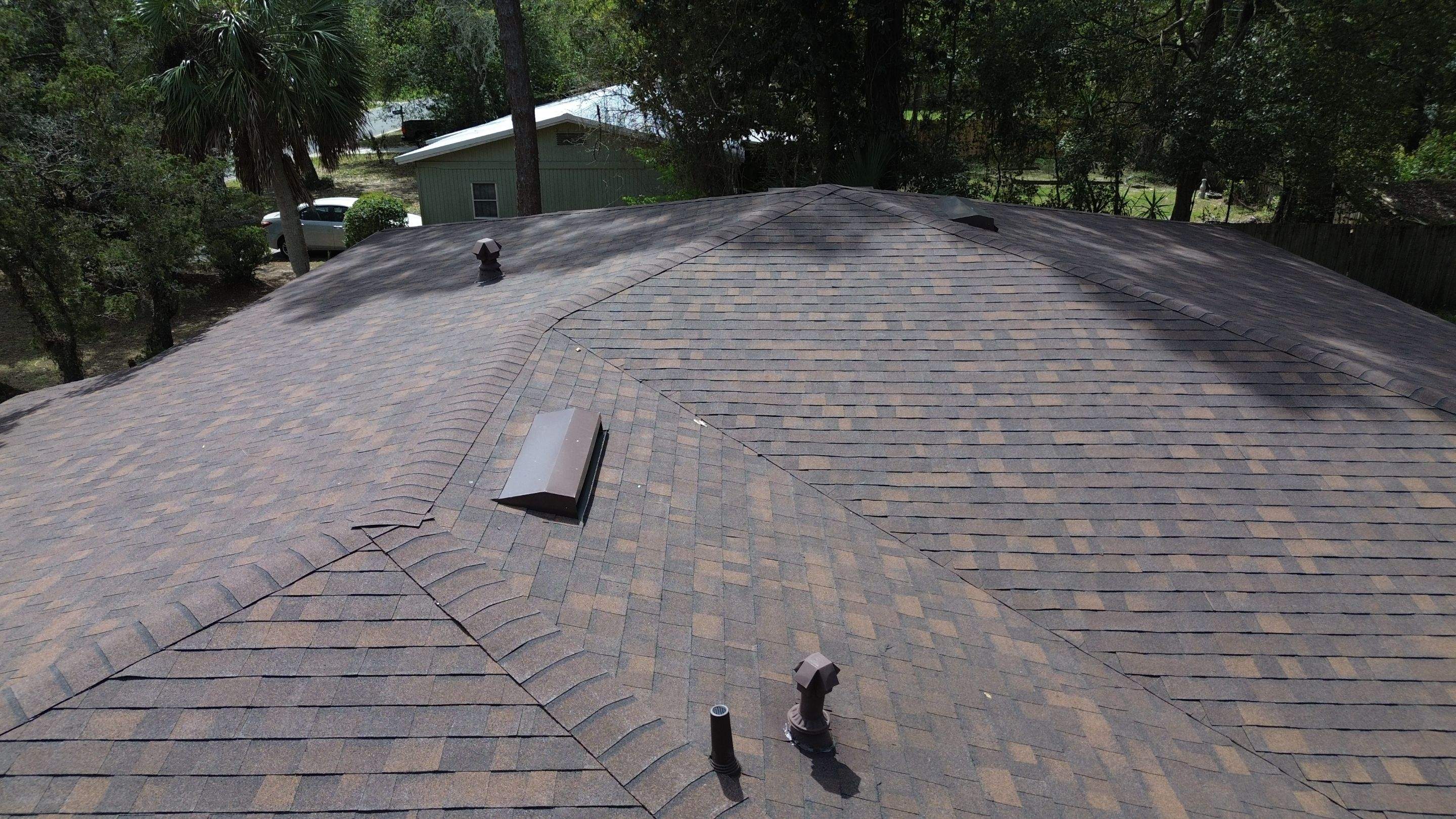 New shingle reroof in Gainesville, FL by Brehm Roofing
