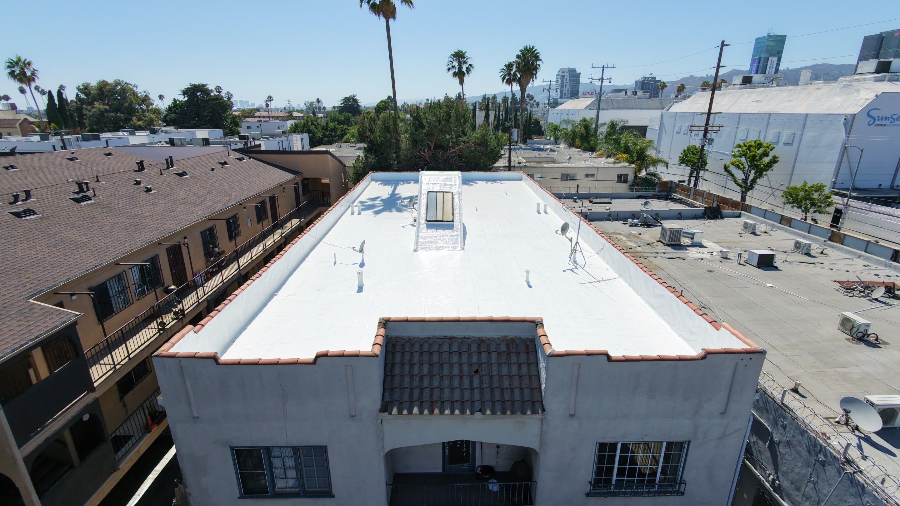 Multi-Family Apartment Roof Restoration in Los Angeles, CA by Hull Brothers Roofing