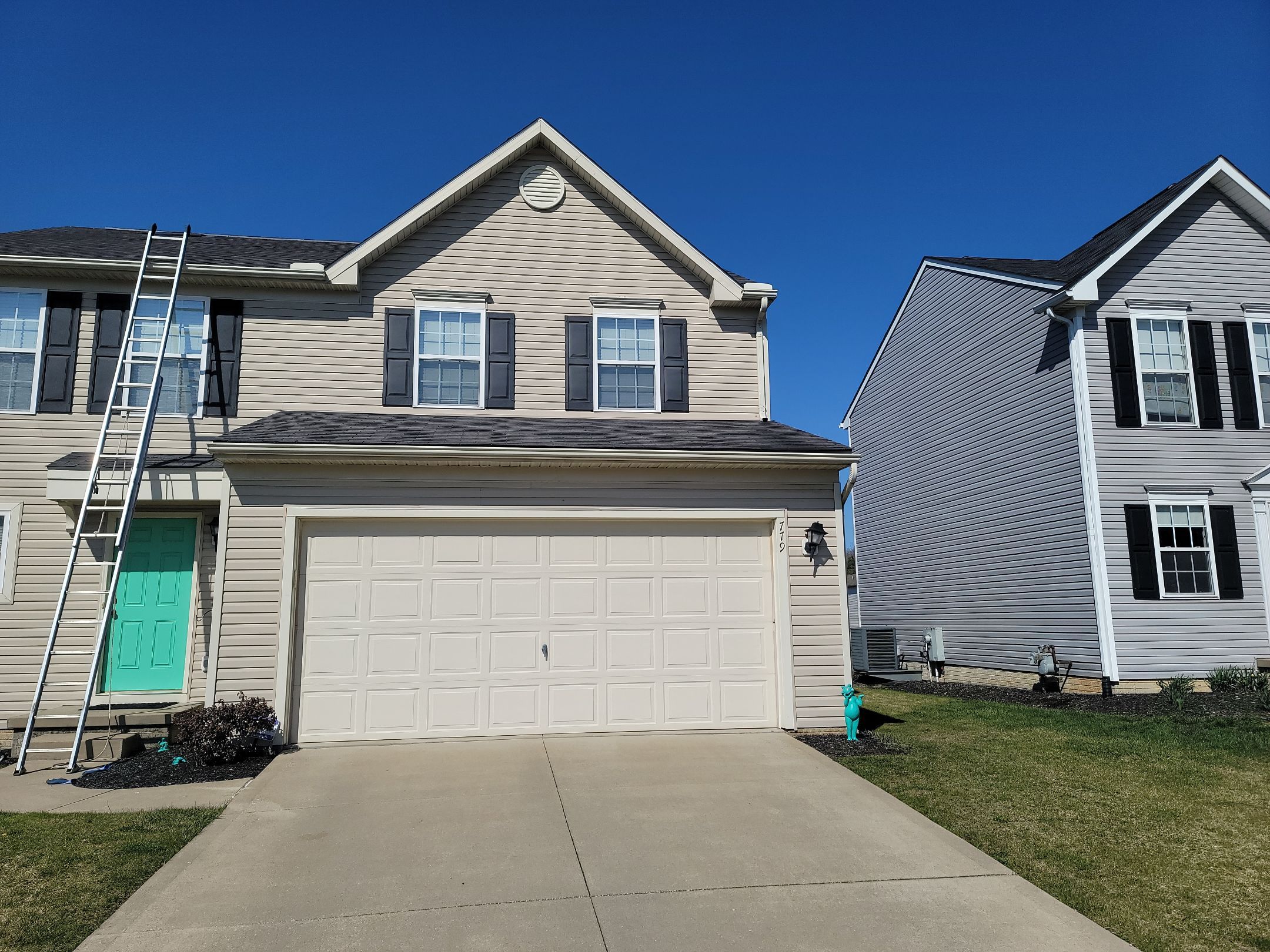 ATLAS PINNACLE COLOR: BLACK SHADOW DRIP EDGE: WHITE by Eagle Eye Roofing