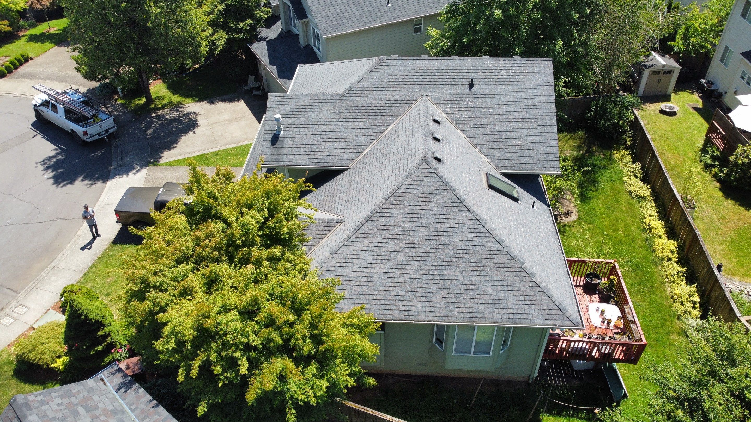 Residential Roofing Installation using Asphalt Shingles by Vitan Construction LLC 