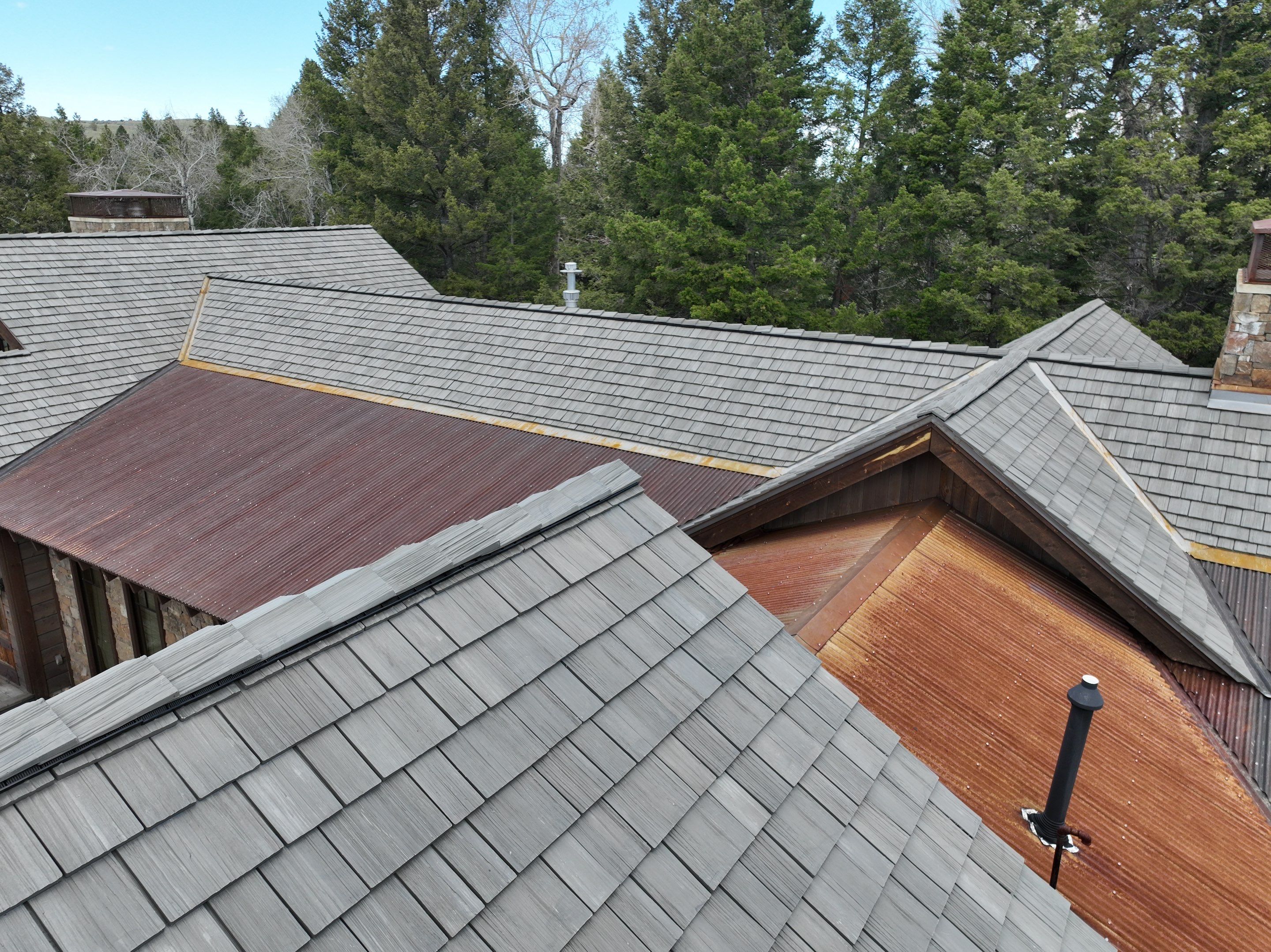 Brava Shake - Lake Forest Install  by Montana Roofing Solutions