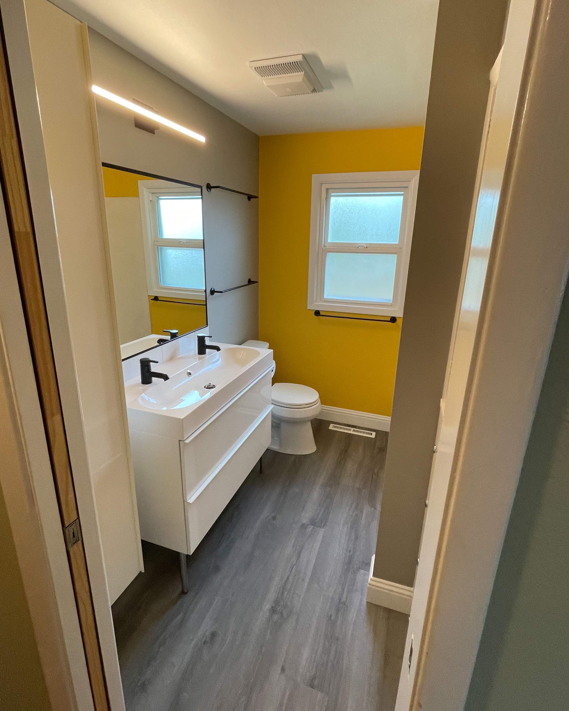Bathroom Remodel with Unique Style by Villegas Remodeling, LLC