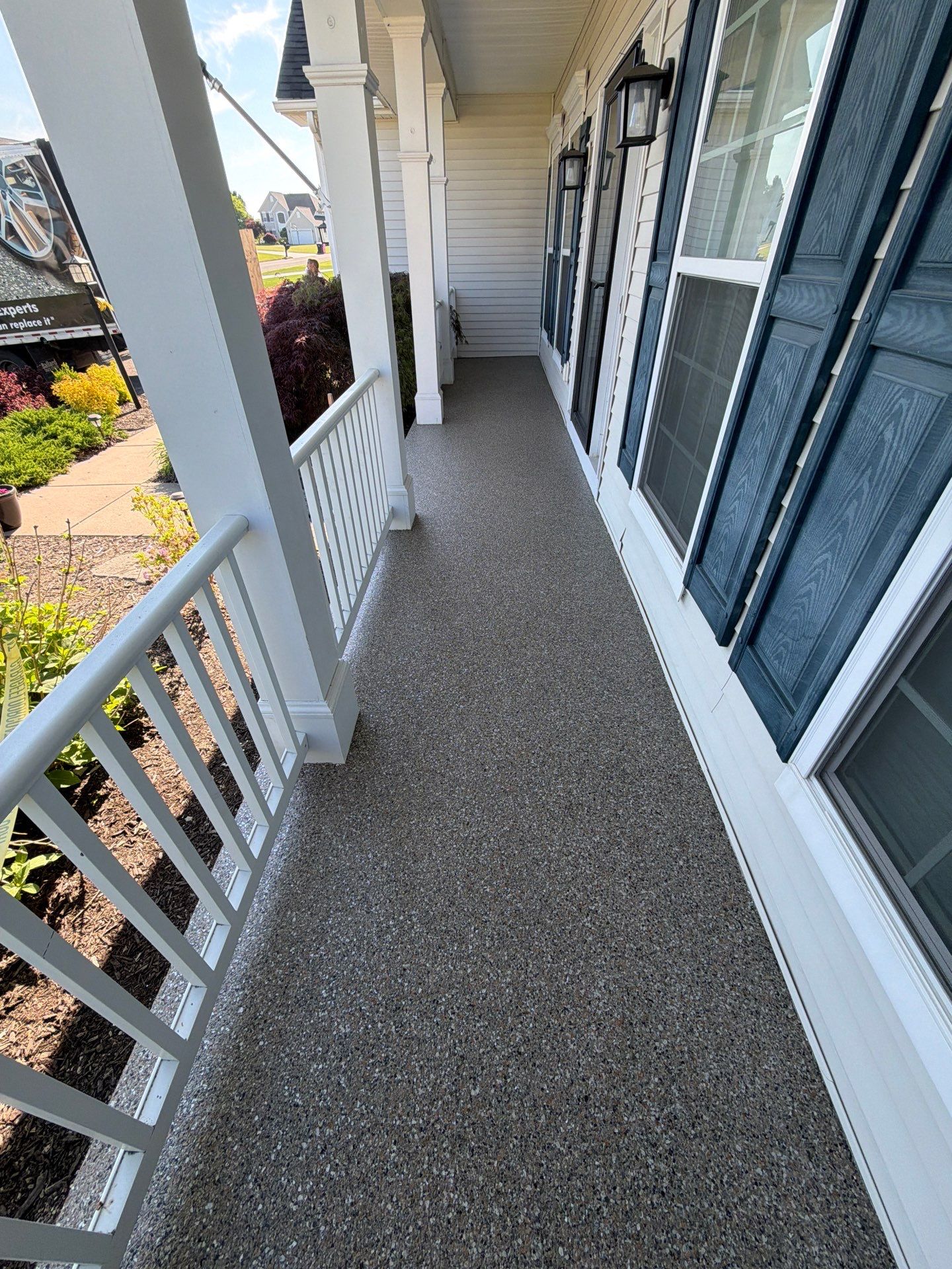 Vintage Desert Edge Porch Coating by NG Masonry & Construction LLC
