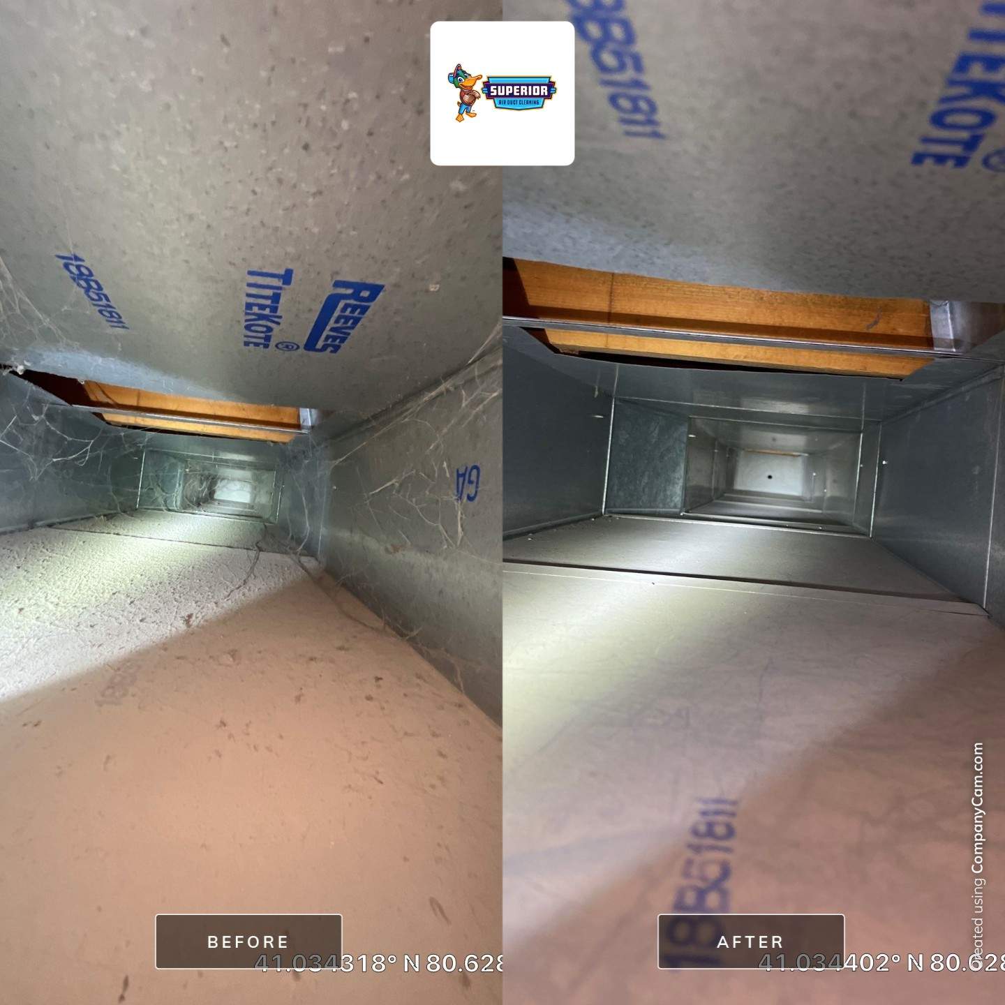 Air Duct Cleaning With a Vacuum Truck in Youngstown, OH by Superior Air Duct Cleaning