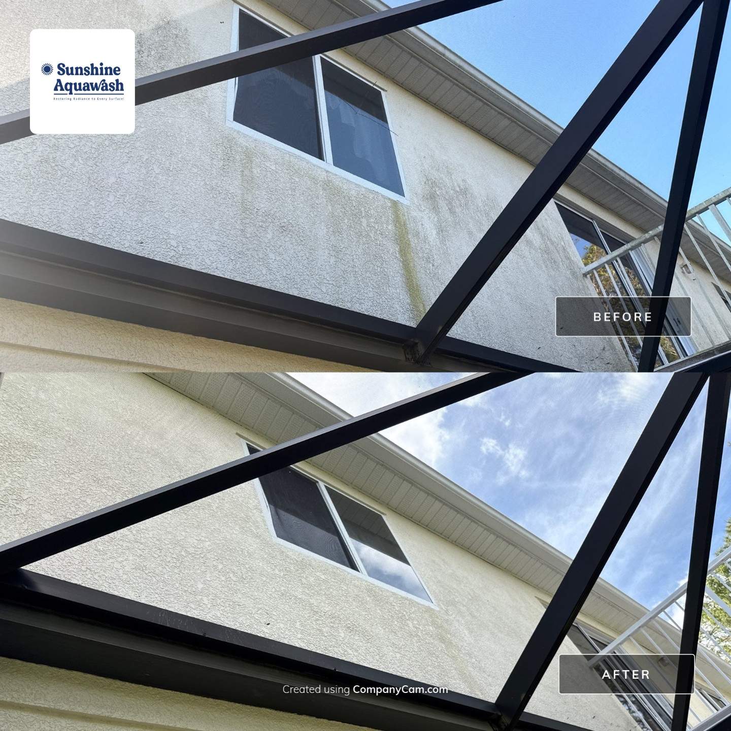 Barrington Ridge 2-Story House & Driveway Cleaning – Before & After Transformation! by Sunshine AquaWash