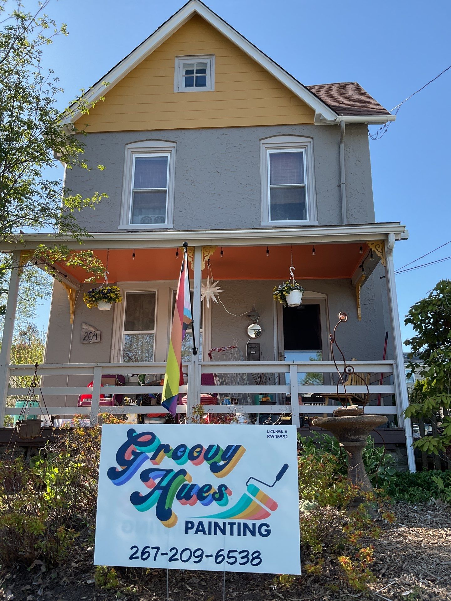 Exterior Painting Elkins Park, PA by Groovy Hues