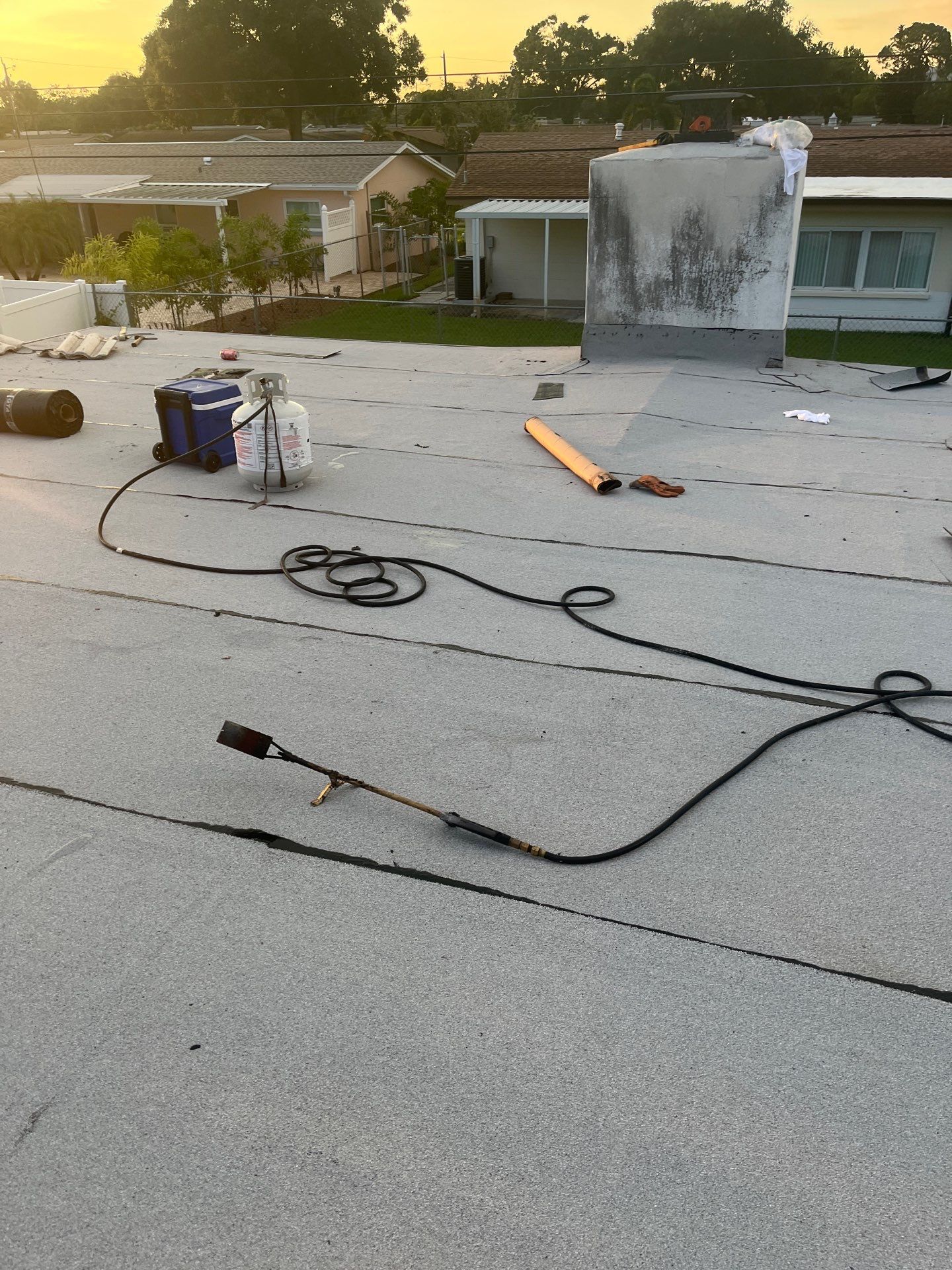 Project in St. Petersburg 33710 by Mitchell Roofing Company LLC 