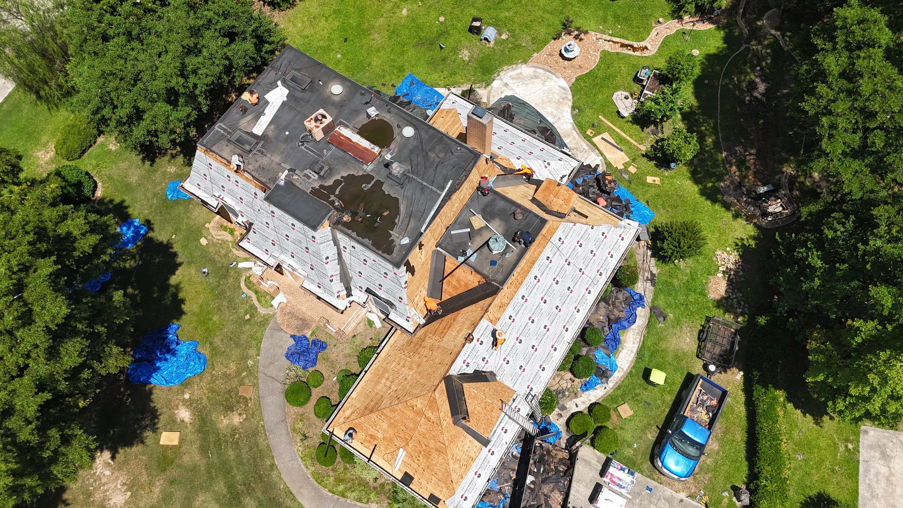 Commercial Flat Top Roof by Roof Bullies