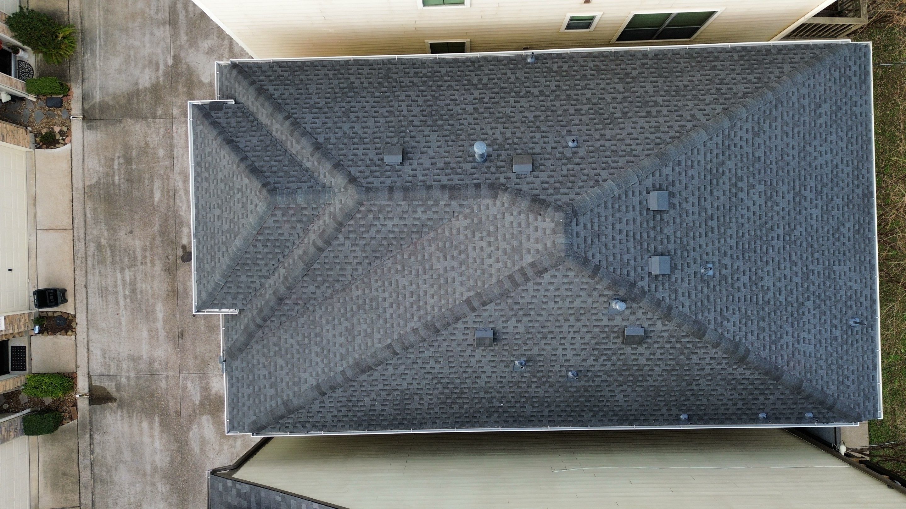 Townhome Roof Replacement by Houston Roofing & Construction