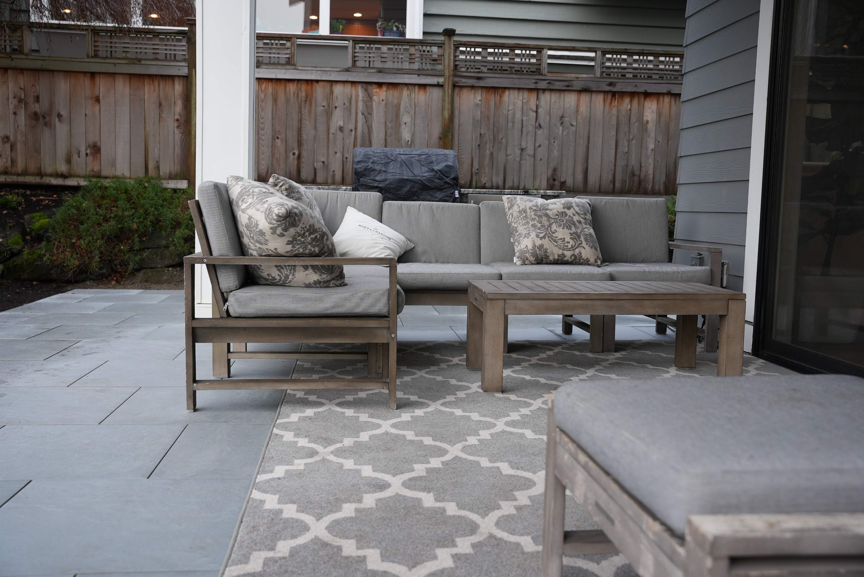Hardscaping Back Patio Landscape Project  by Jireh Asphalt & Concrete Inc 