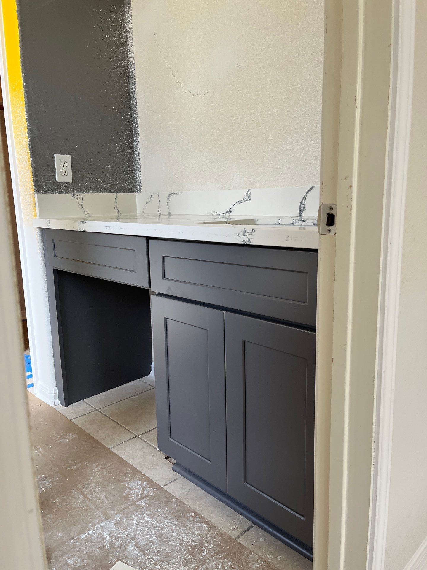 Bathroom Remodel using Water mitigation equipment by L&T General Contractors and Restoration INC
