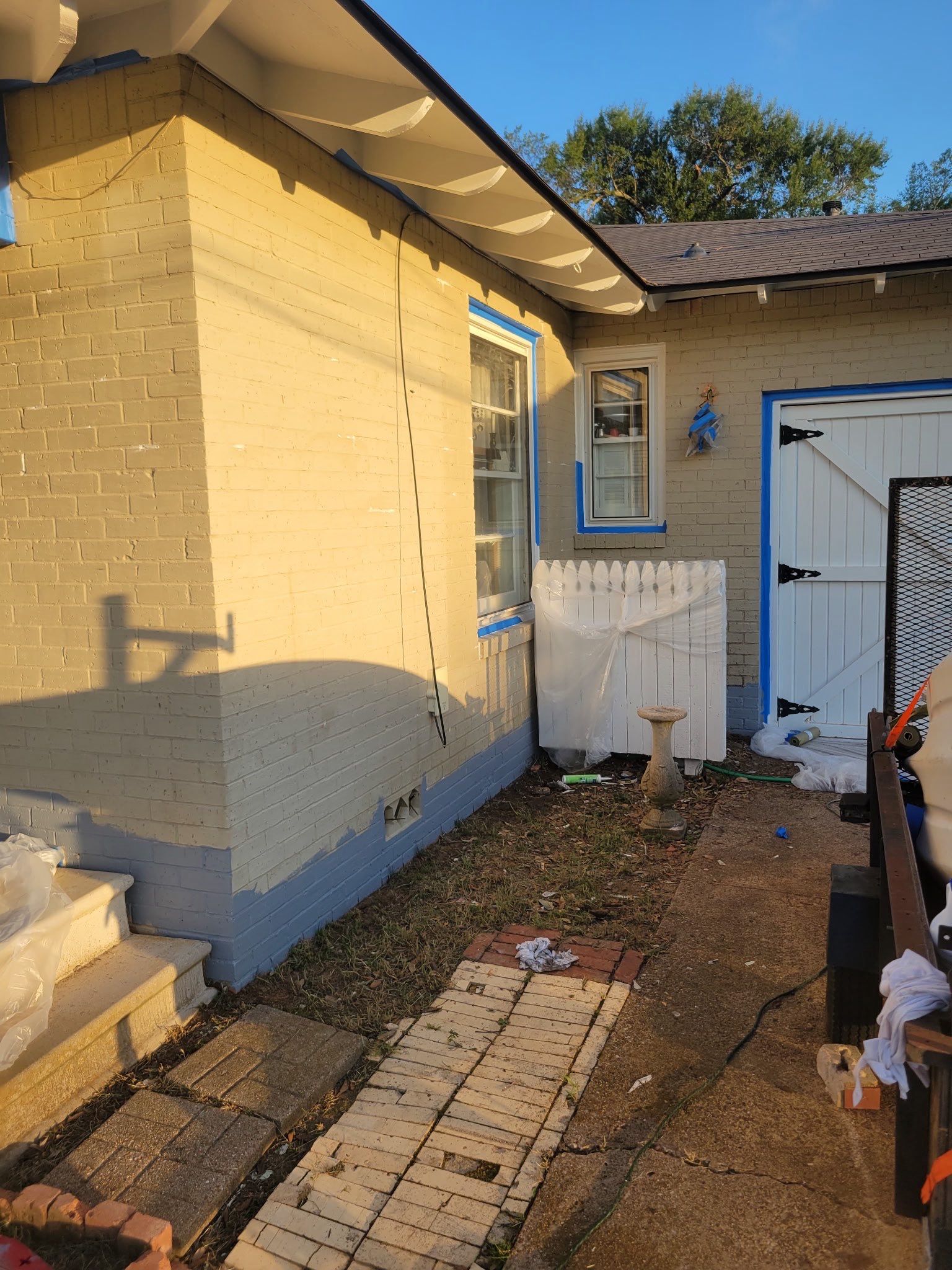 From Forgettable to Modern: An Exterior Brick Paint Job in Tyler TX by Quality Coats Painting