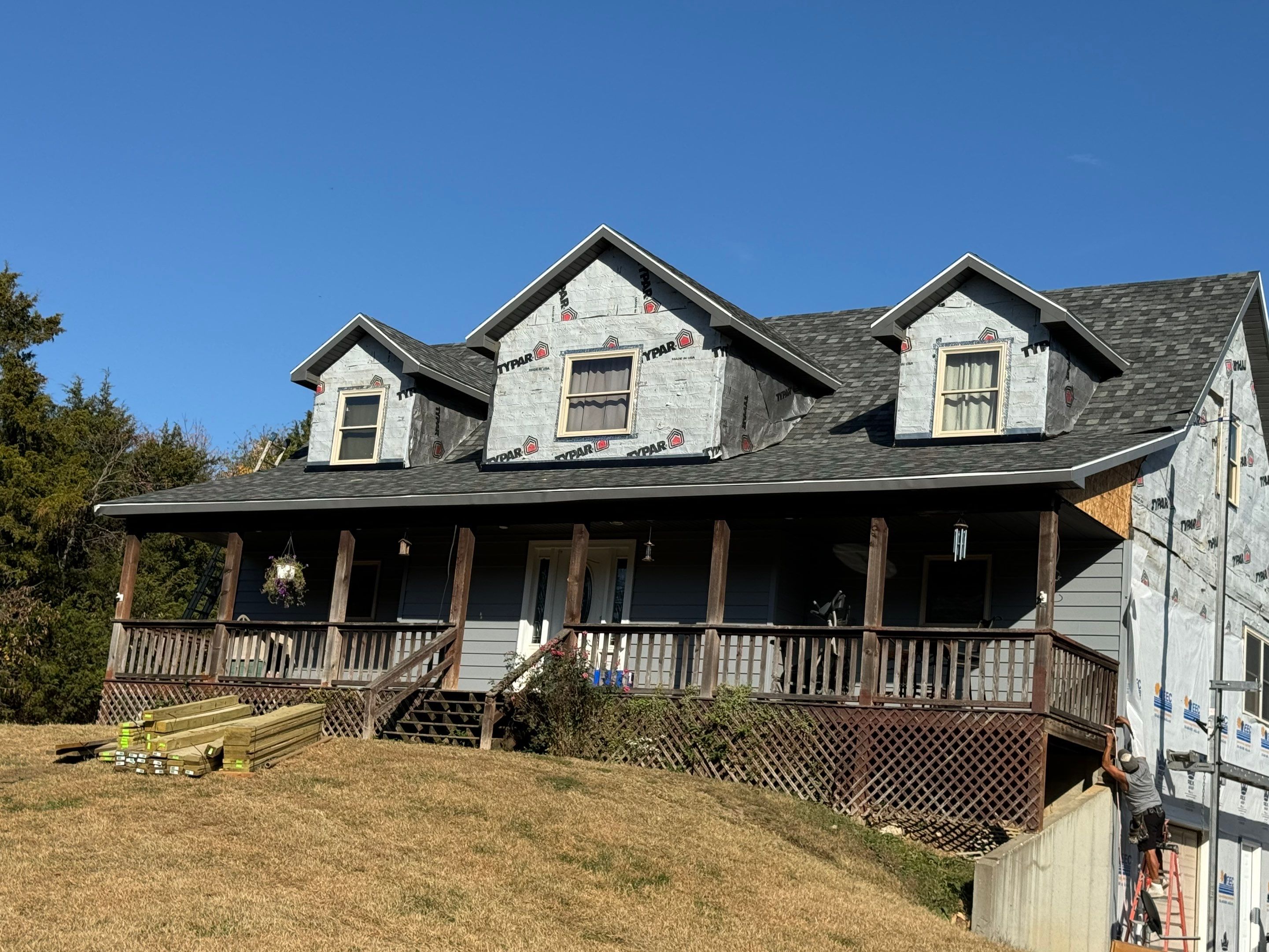 Comprehensive Roof and Siding Replacement Project in Lincoln, MO by EEC Windows, Siding & Roofing