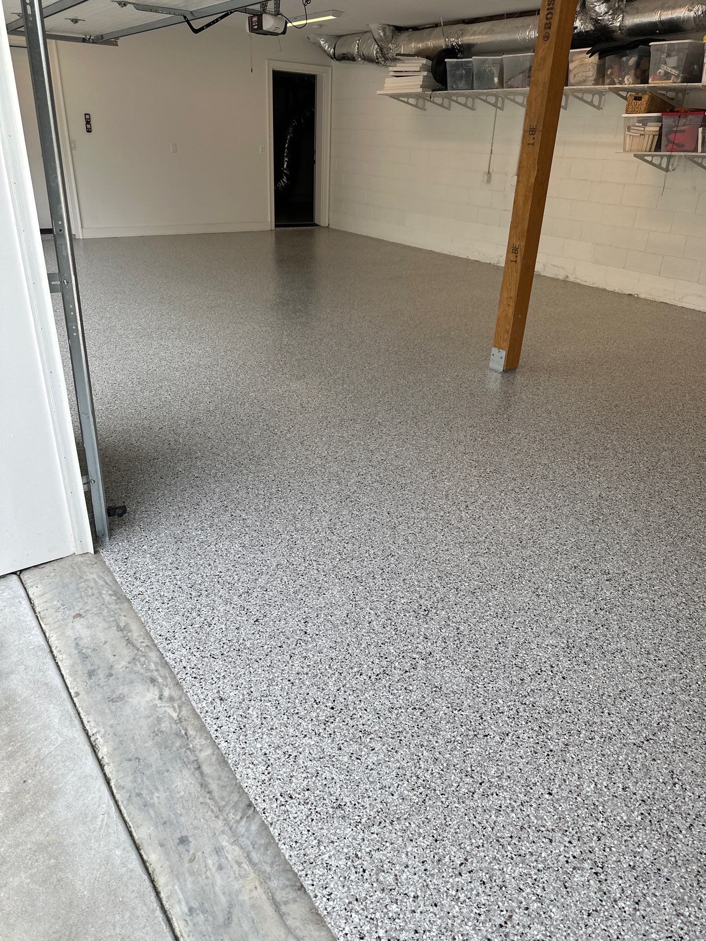 Garage Floor Coating using Coyote by My Garage Floor Guys