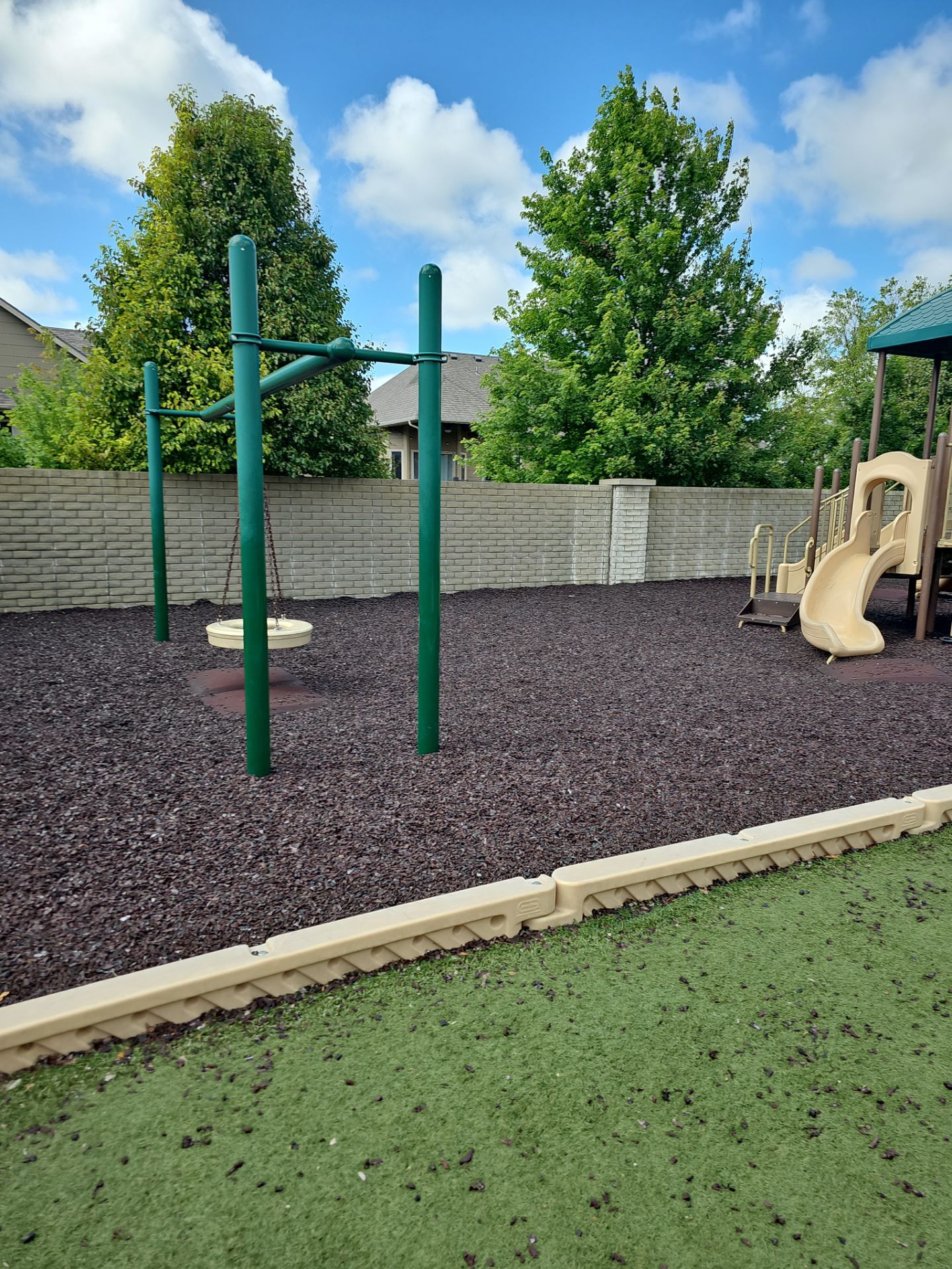 Primrose of East Wichita Daycare Playground Renovation by Southwest Greens Midwest