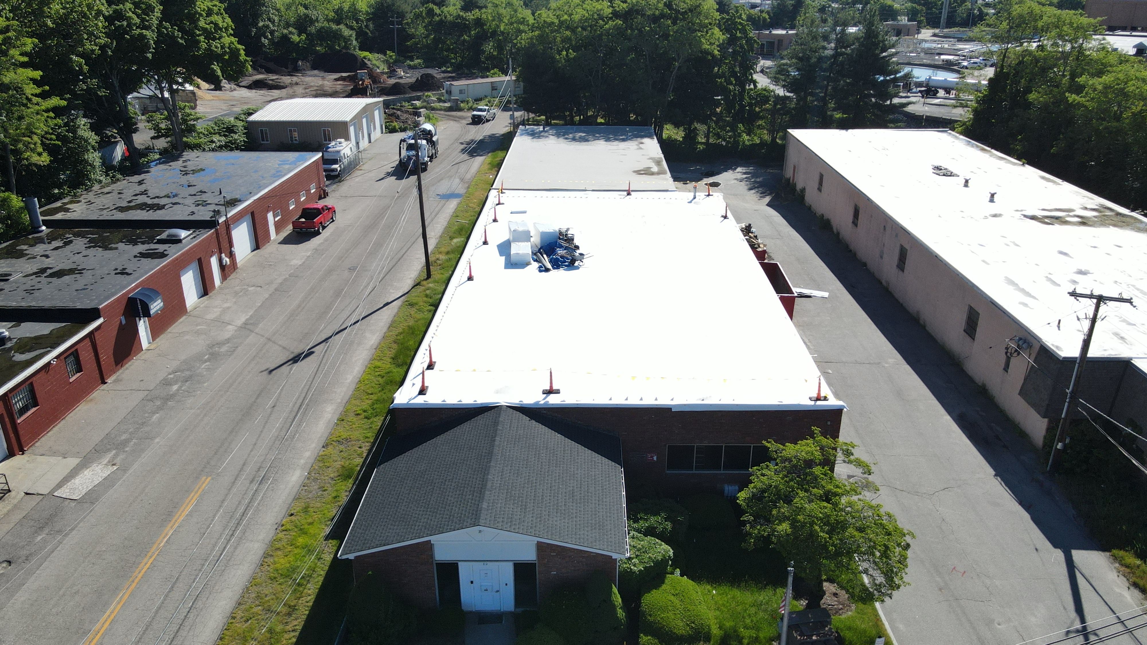 Commercial Flat Roof - TPO by Rinaldi Roofing