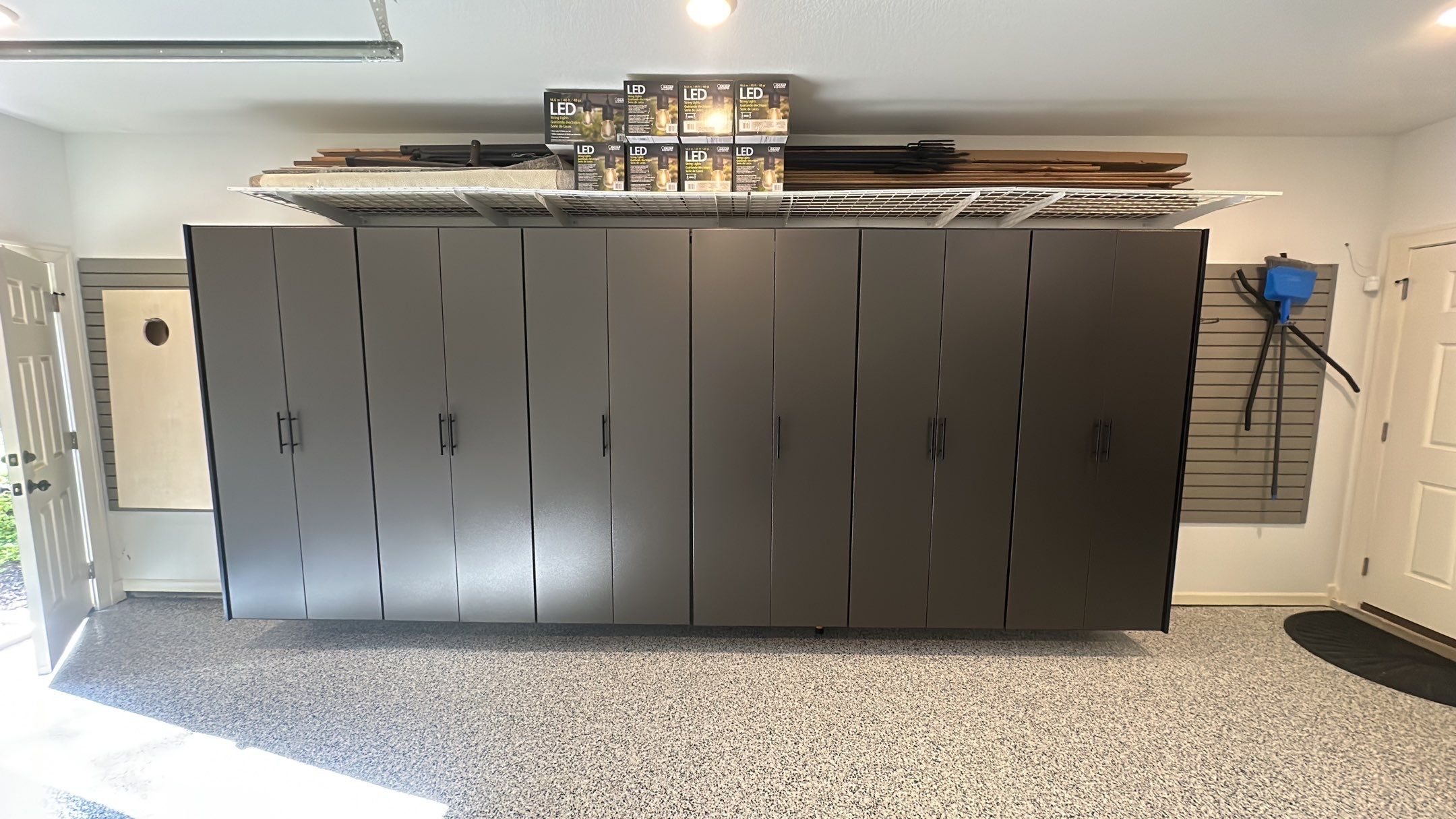 Will W. got his dream garage with a Banner Garage Floor and Cabinets by Banner Garage