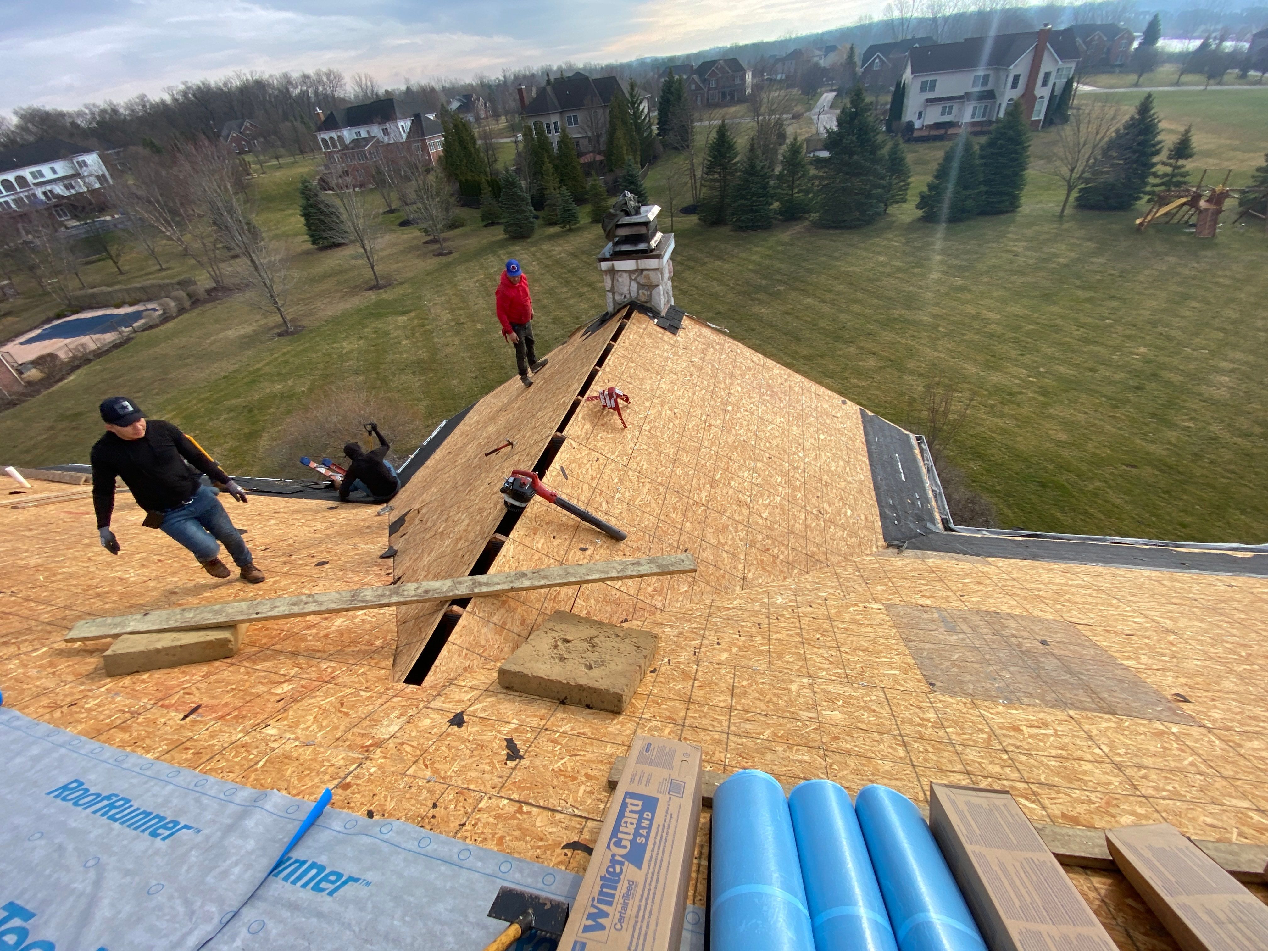 Roof Replacement using CertainTeed Landmark by 180 Contractors