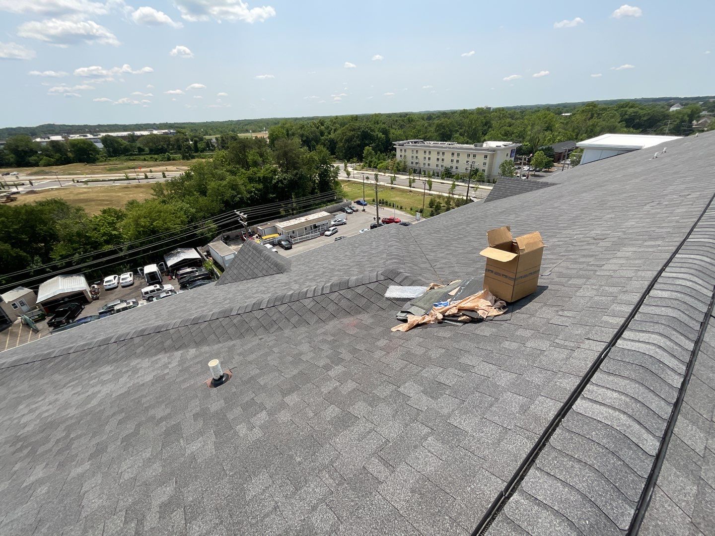Multi-Family Commercial shingle roof by Alpha Design Services