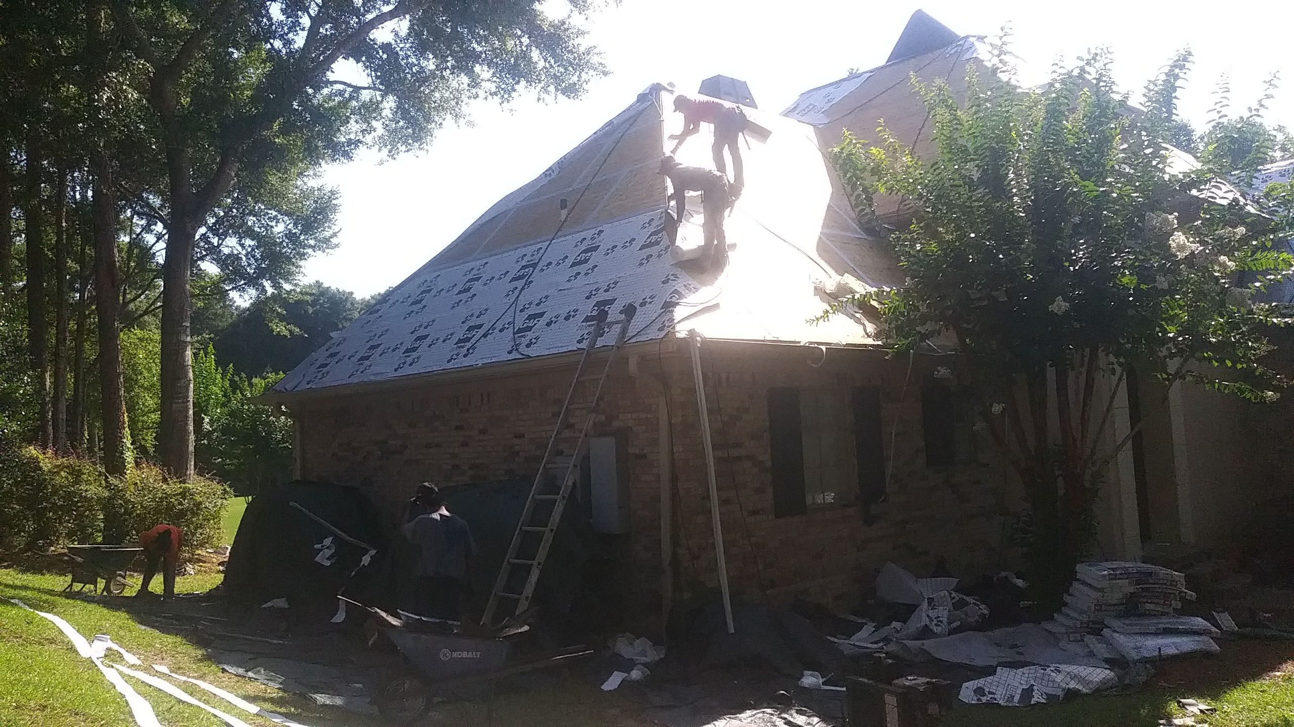 Residential Roofing Repair using Roof Replacement by American Roofing & Construction LLC