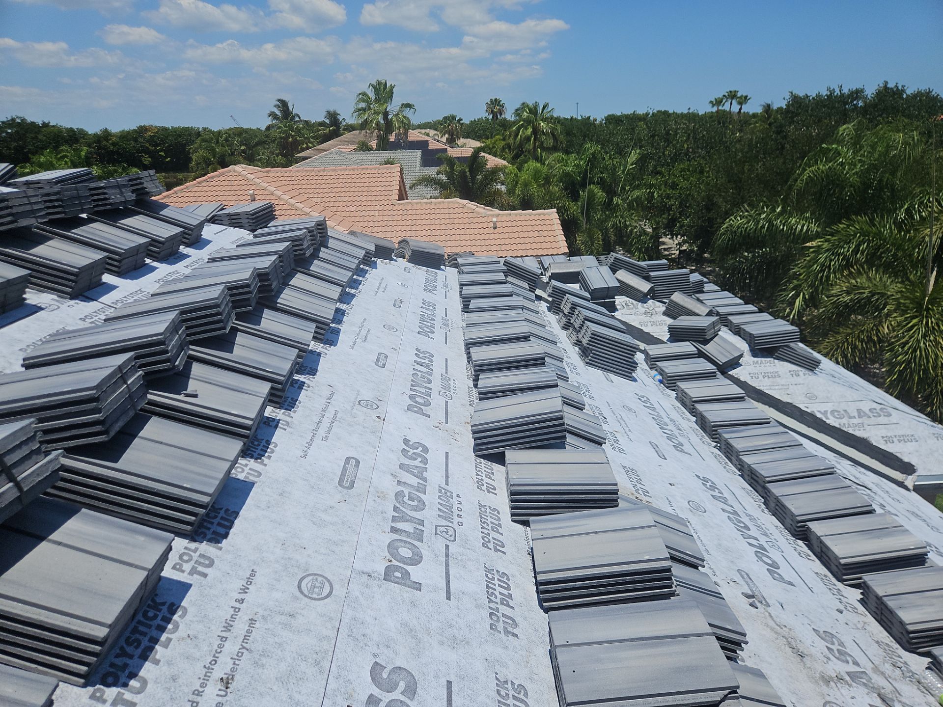 Residential Roofing Installation using WestLake Roofing Tile by BLUES BROTHERS ROOFING