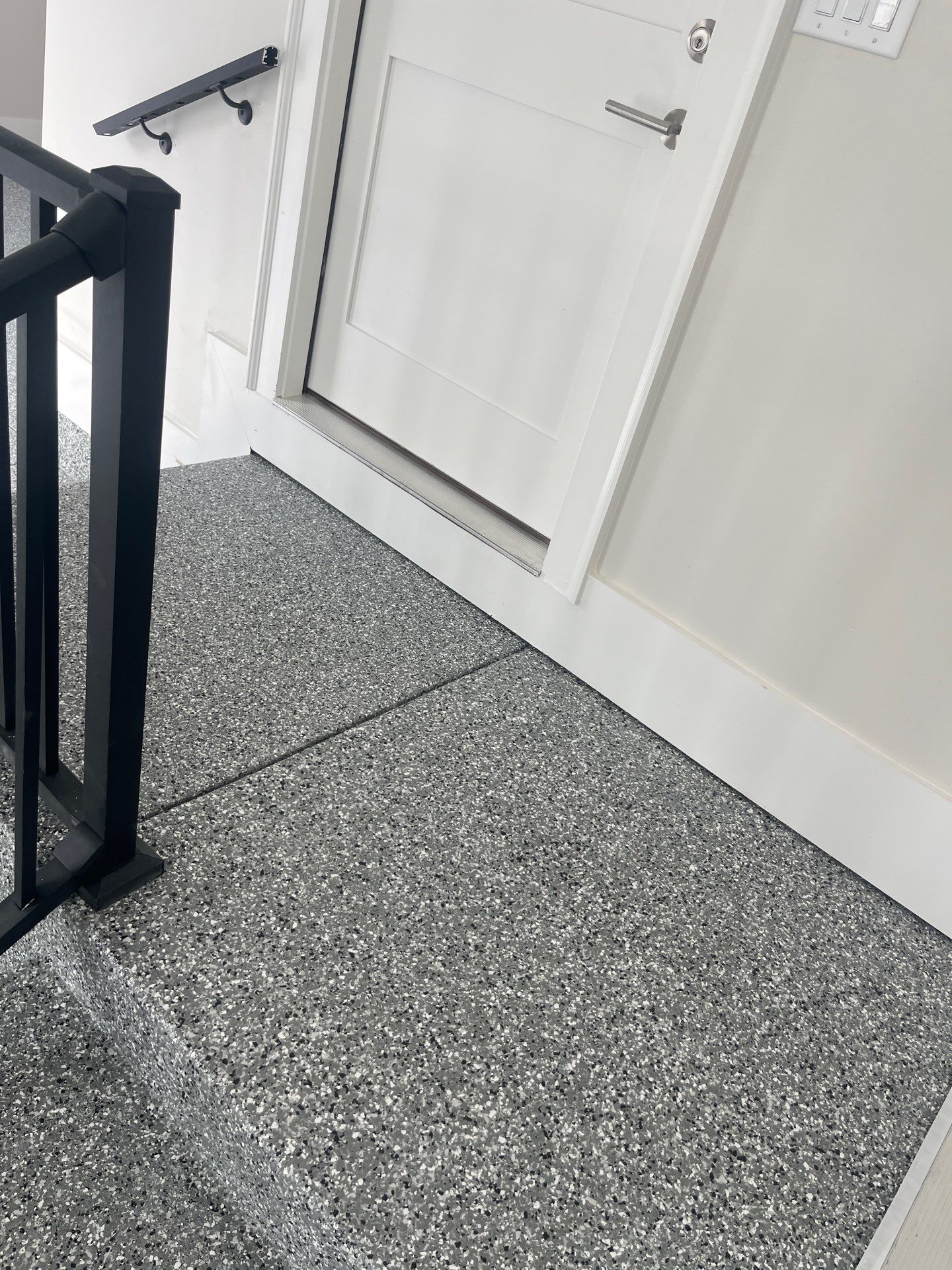 Garage Floor Coating using Wombat by My Garage Floor Guys