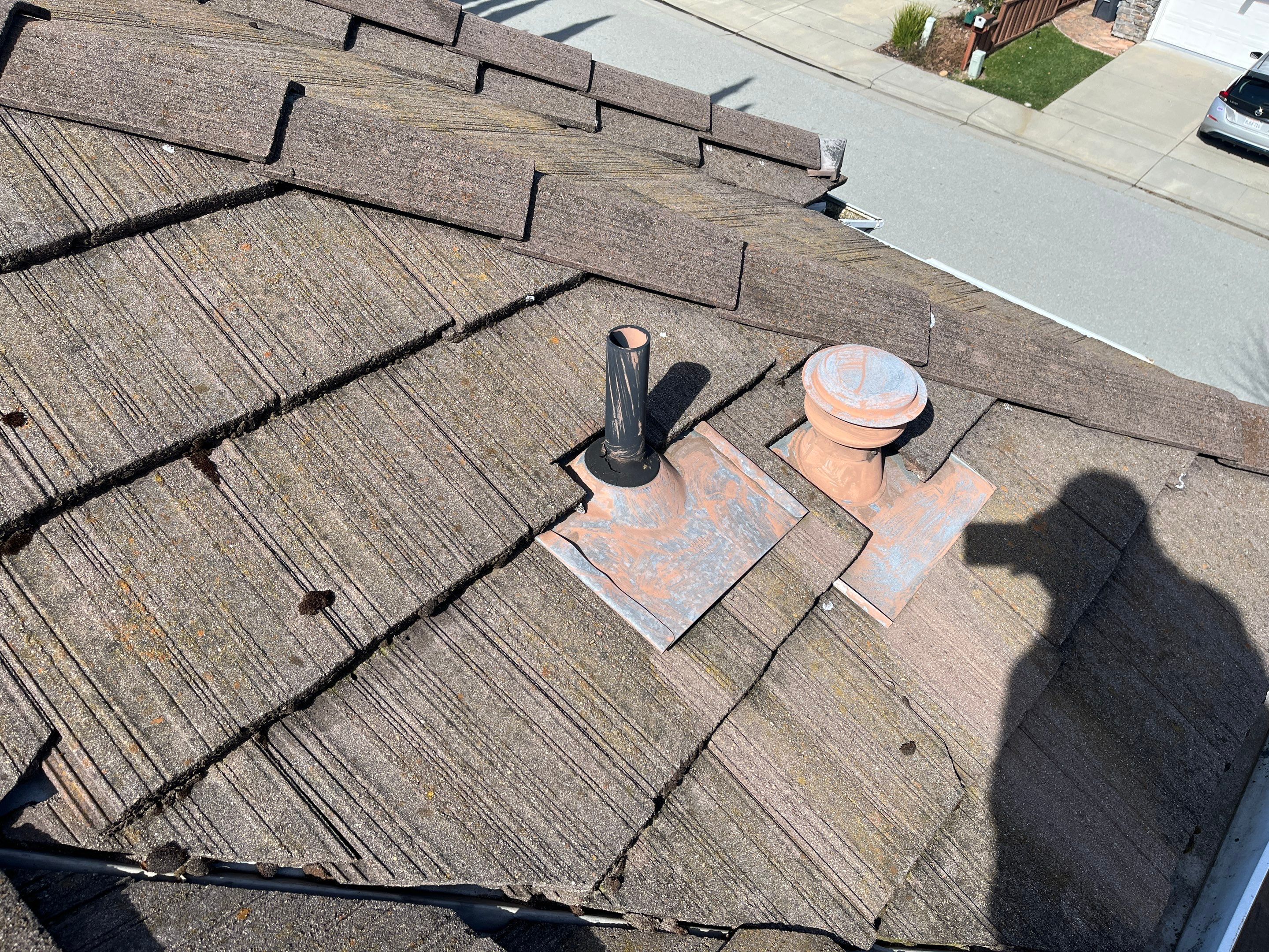 Weathered Brown Concrete Tile by Reimagine Roofing