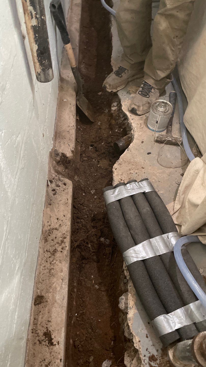 Basement Waterproofing for Kristi & Danny in St. Paul by Waterproofing Northeast
