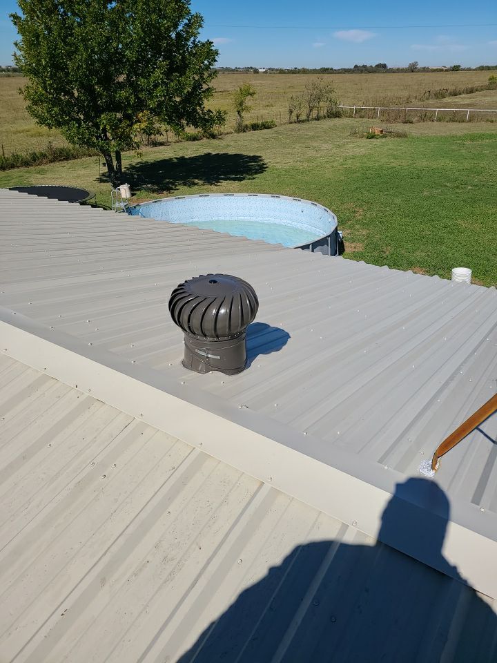 Residential Roofing Repair using PBR Metal Roof by Harvey Roofing & Construction