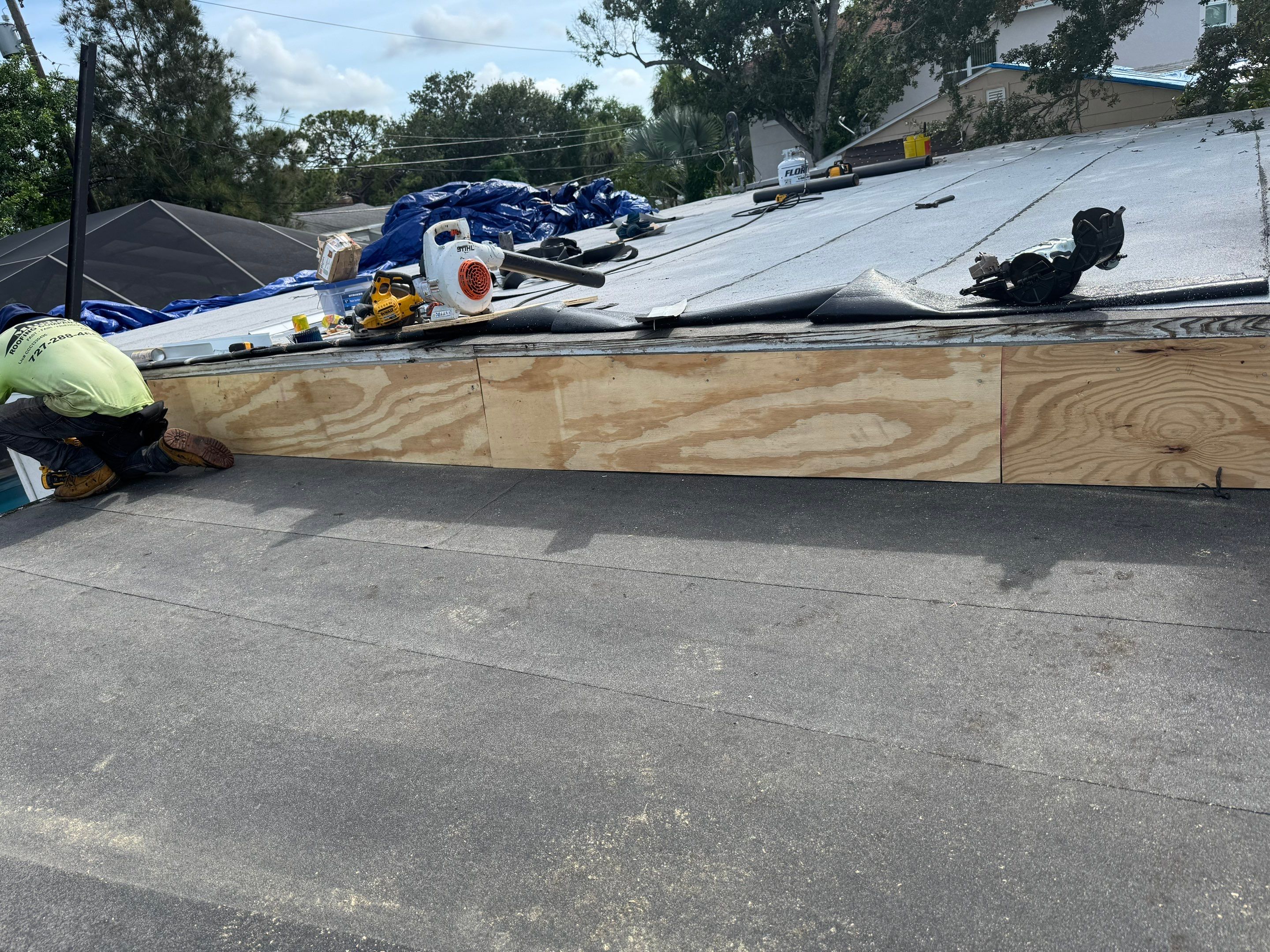 Project in St. Petersburg 33702 by Mitchell Roofing Company LLC 