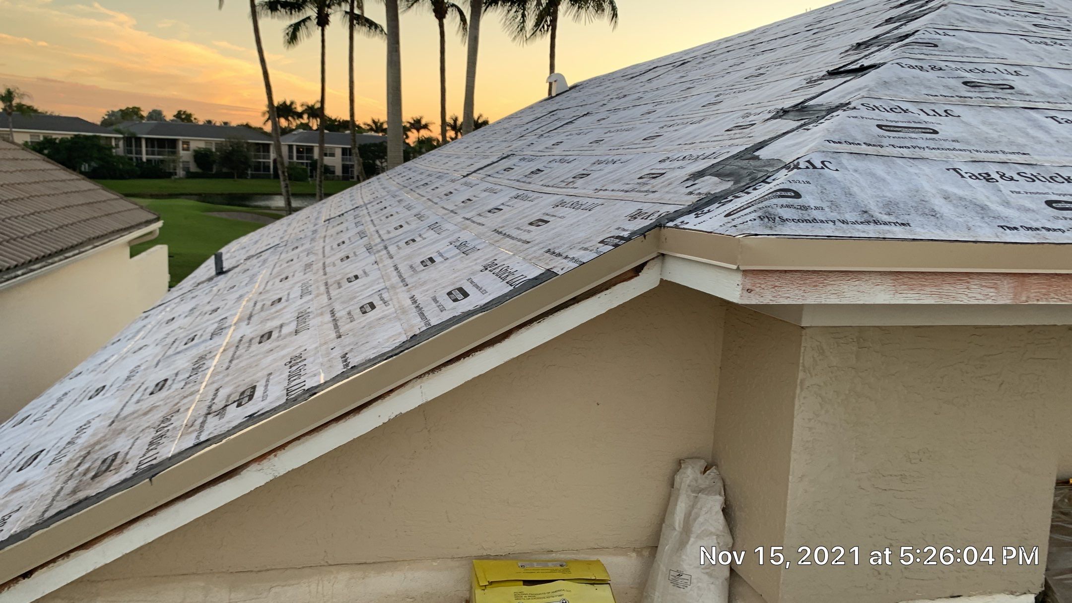 Residential Roofing Installation using Crown by BLUES BROTHERS CONSTRUCTION CORP