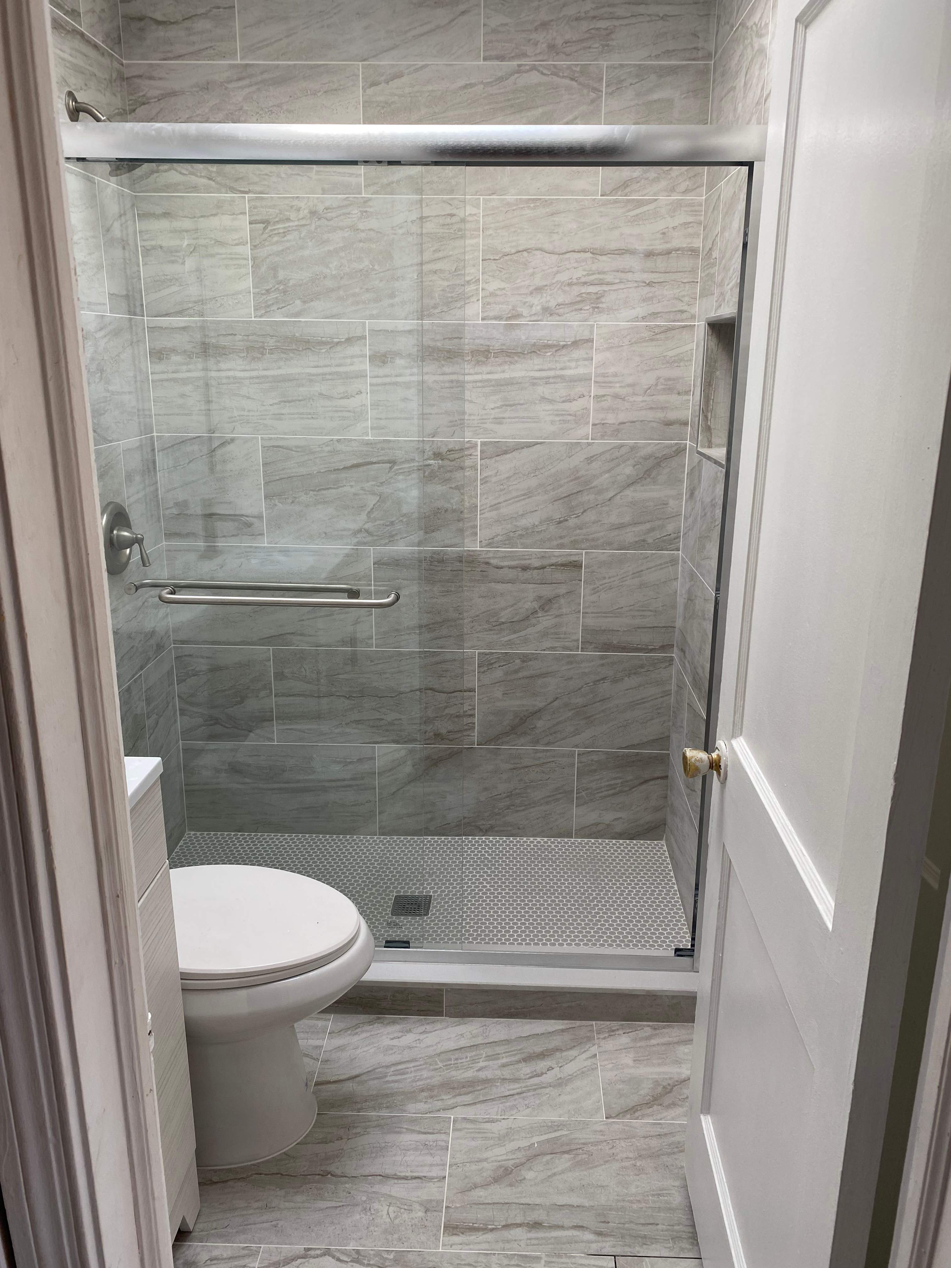 Basement Bathroom Remodel - Baltimore, MD by Remodel Now