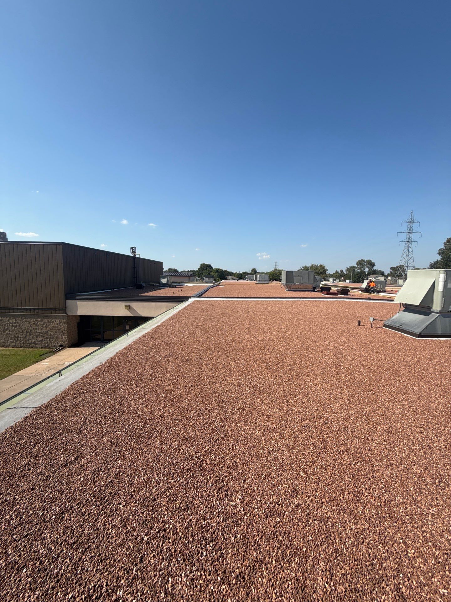 Mills Elementary School Commercial Re-Roof and Moisture Protection by Secondary Rhodes