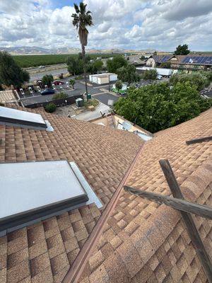Spray foam and coatings using General Coatings acrylic coatings and spray foam