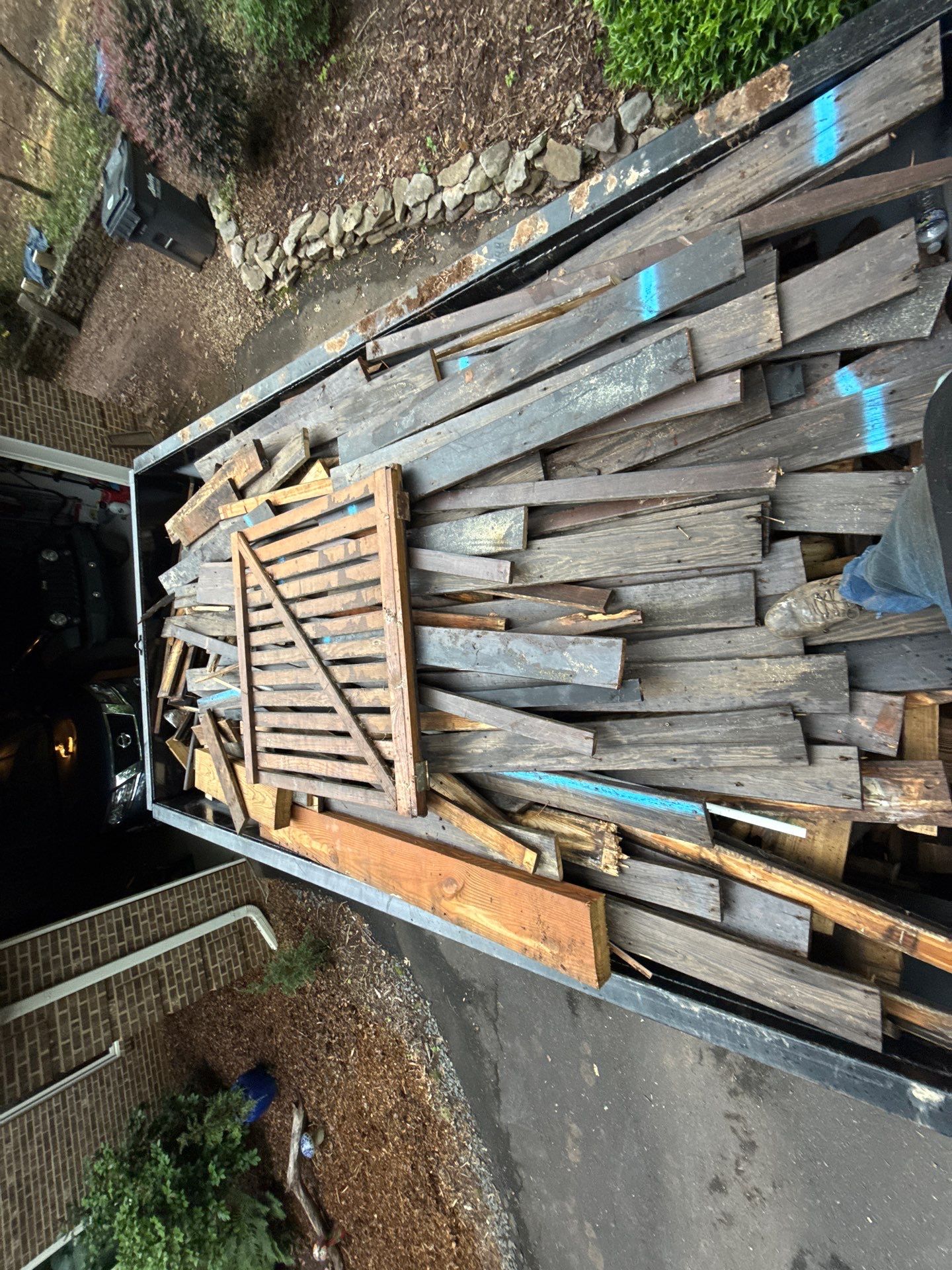 Project in Waxhaw by Badger Hauling