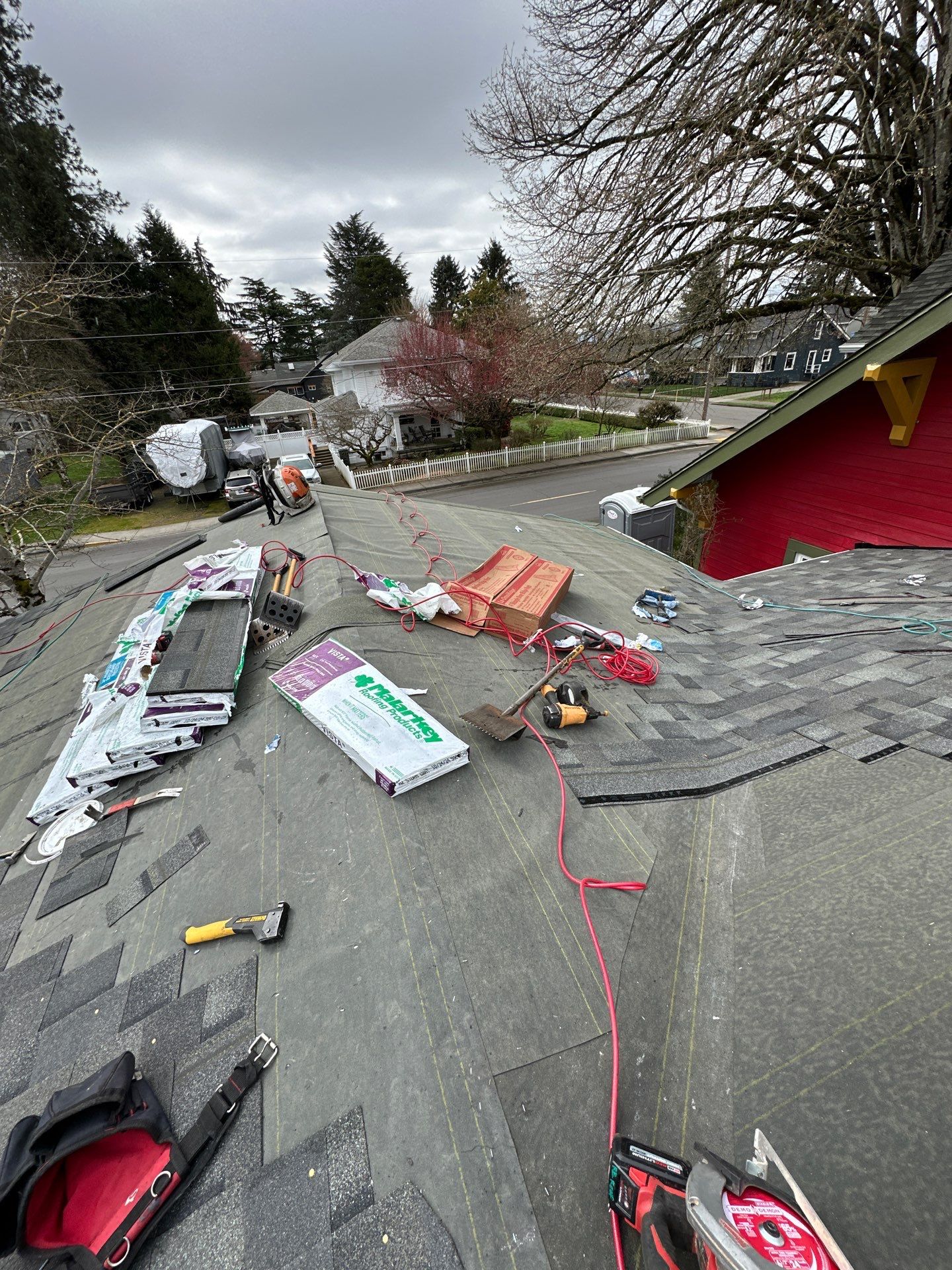 Residential Roofing Installation using Malarkey Highlander by Northwest Roof Maintenance Inc