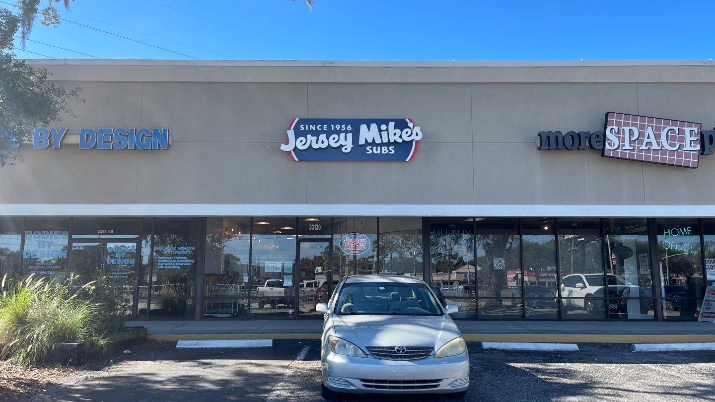 Channel Letters on Backer for Jersey Mikes by SignCrafters