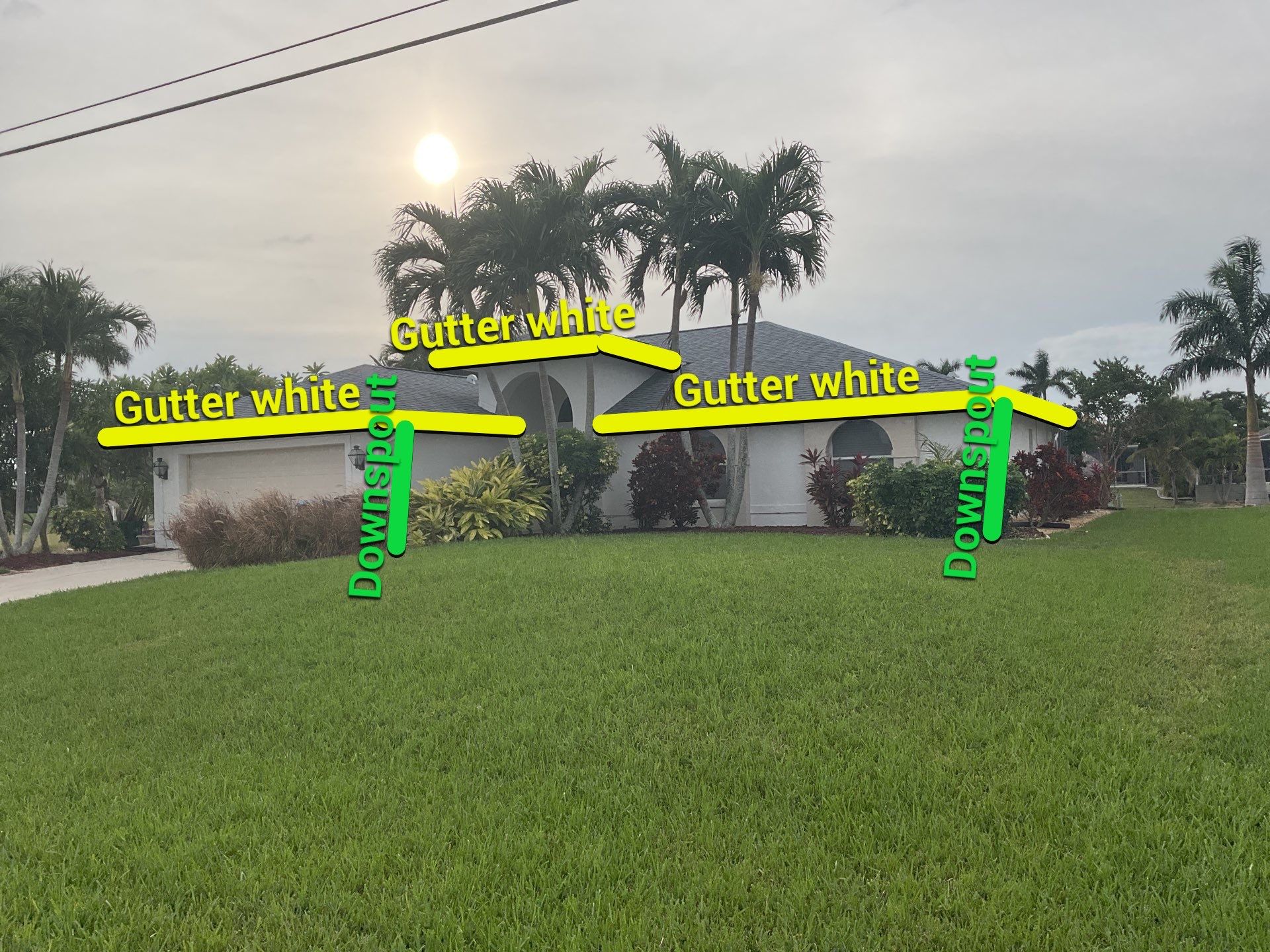 Soffit and Fascia Installation in Cape Coral FL by Gutter Professors