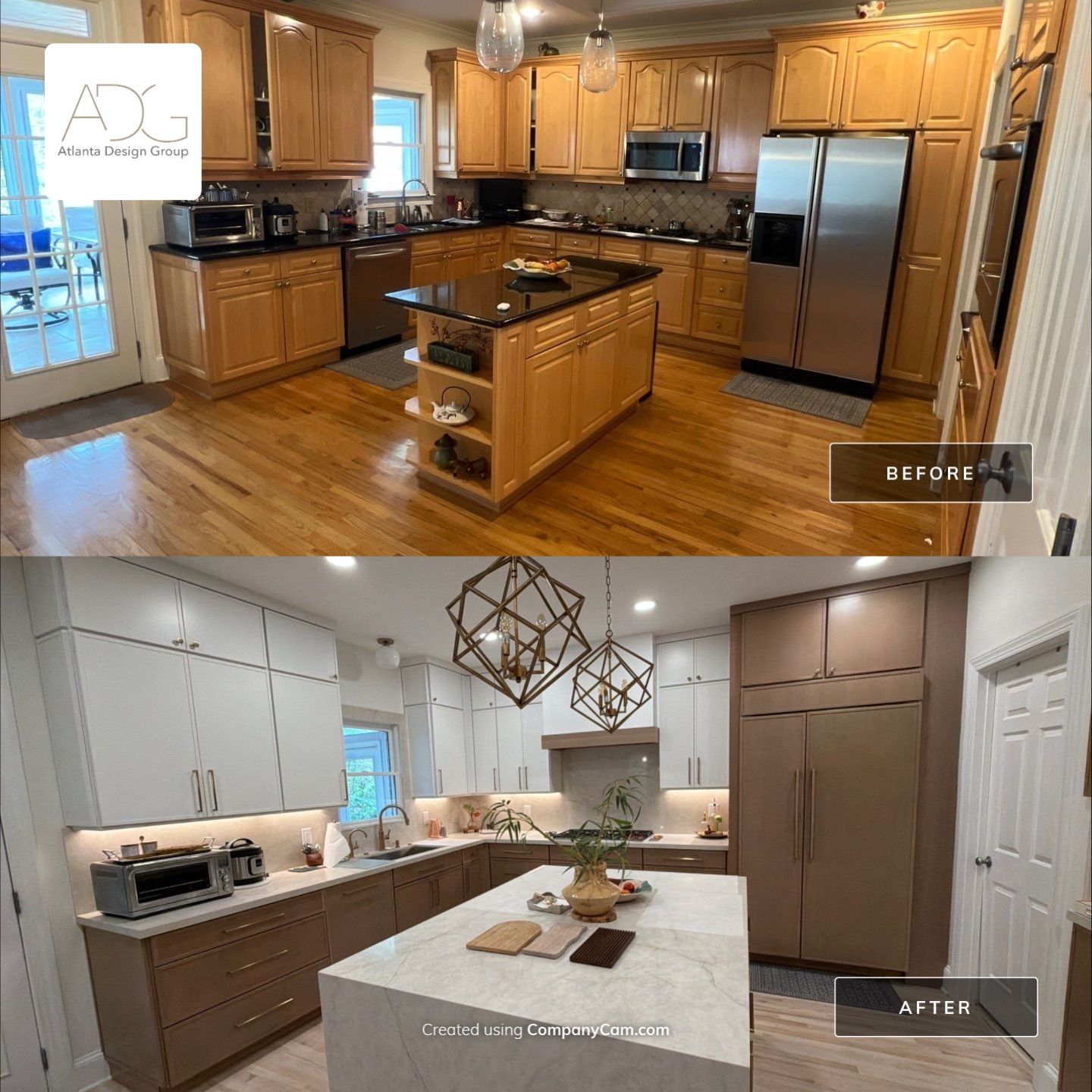 Kitchen Project in Decatur by Atlanta Design Group