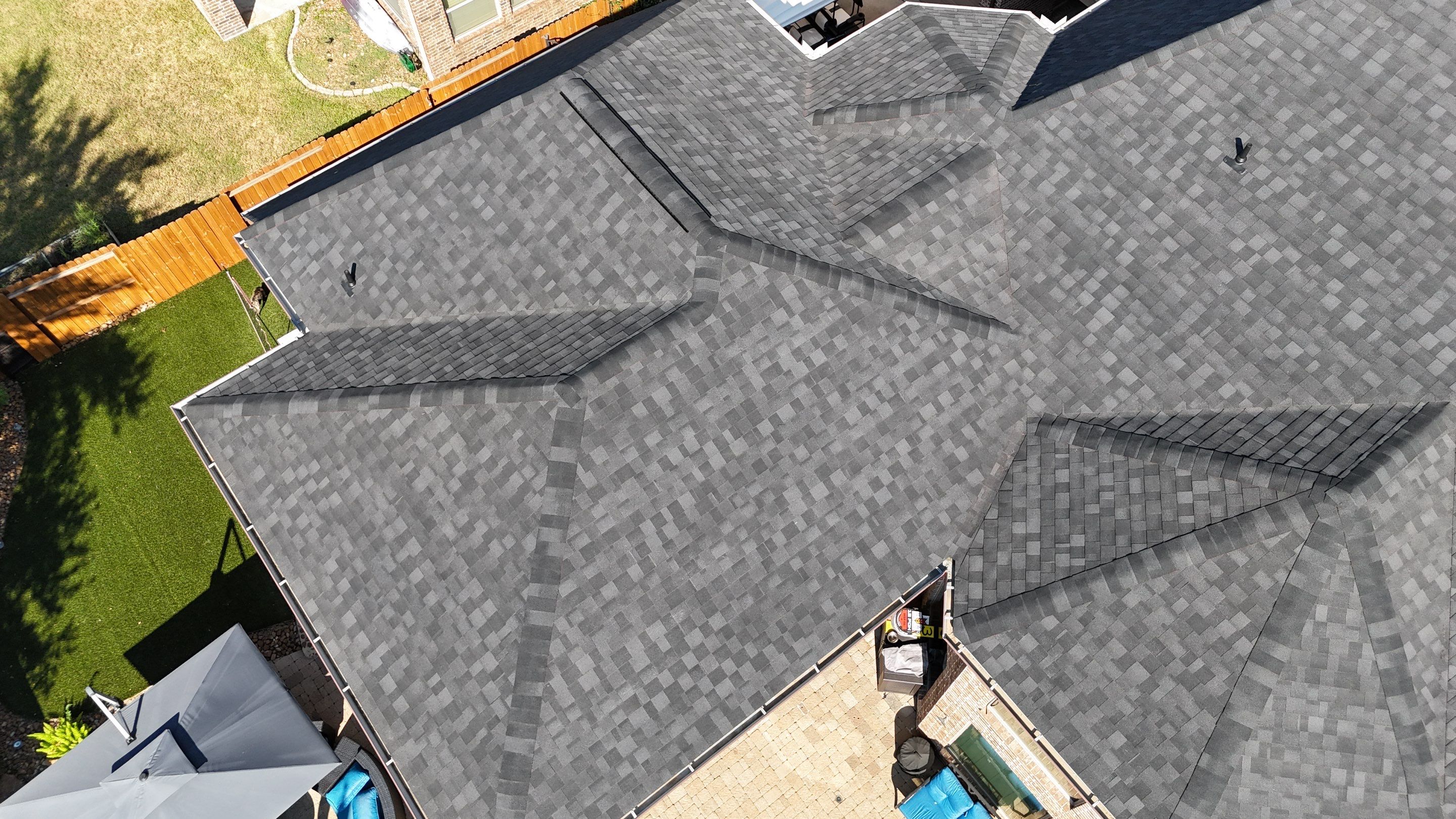 Residential Roofing Installation using IKO Dynasty by Core Four Roofing