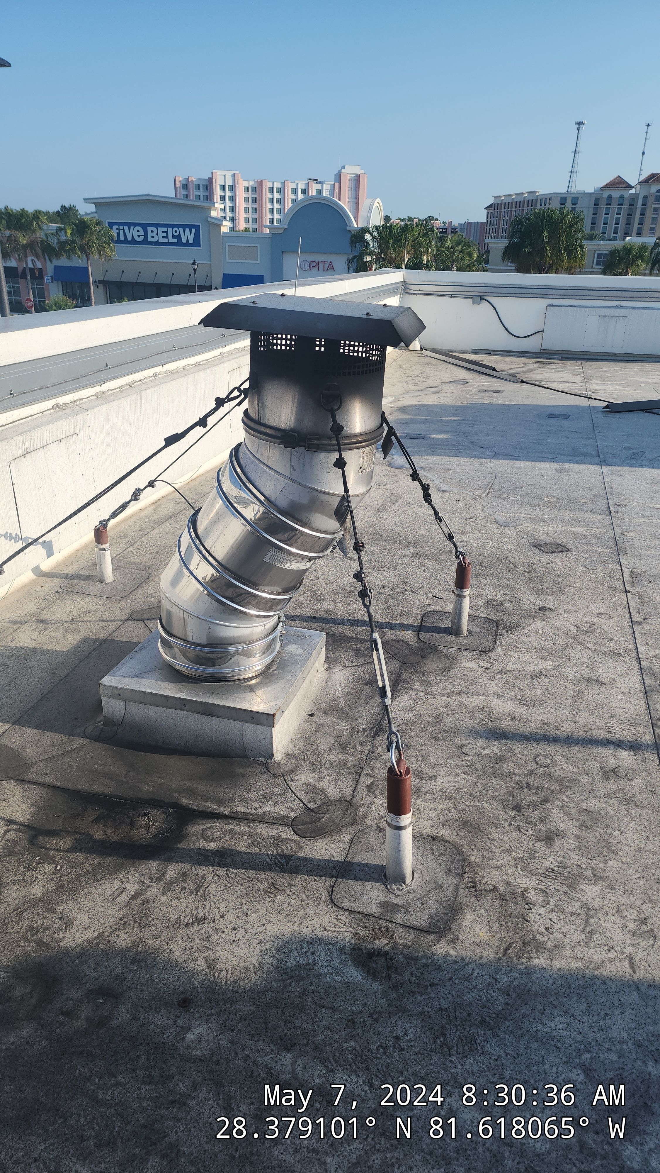 Commercial Wood Fired Pizza Oven Cleaning for Disney by Hygienic Air, Inc