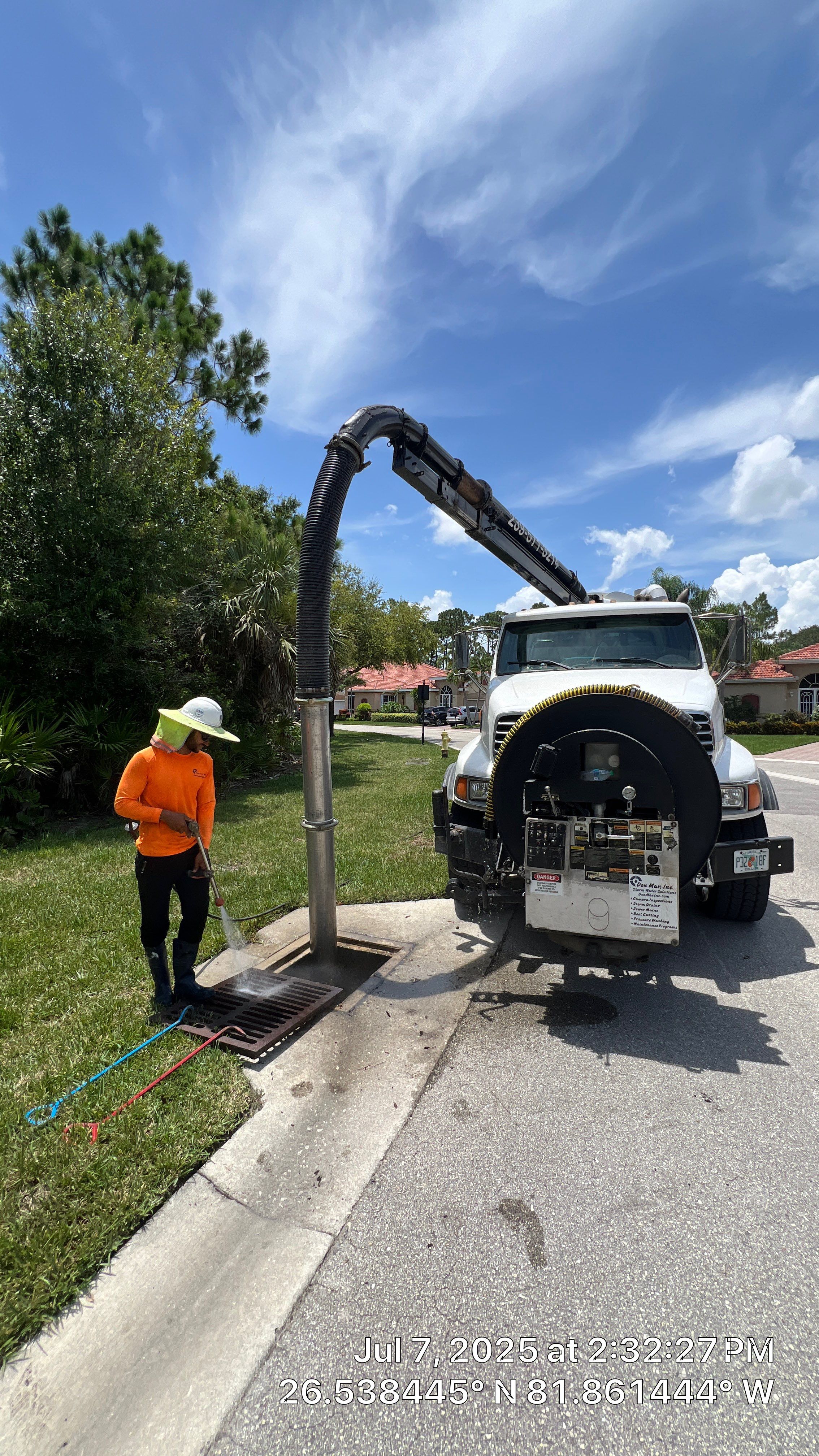 Ft. Myers Community Stormwater System Maintenance by Don Mar, Inc. Storm Water Solutions