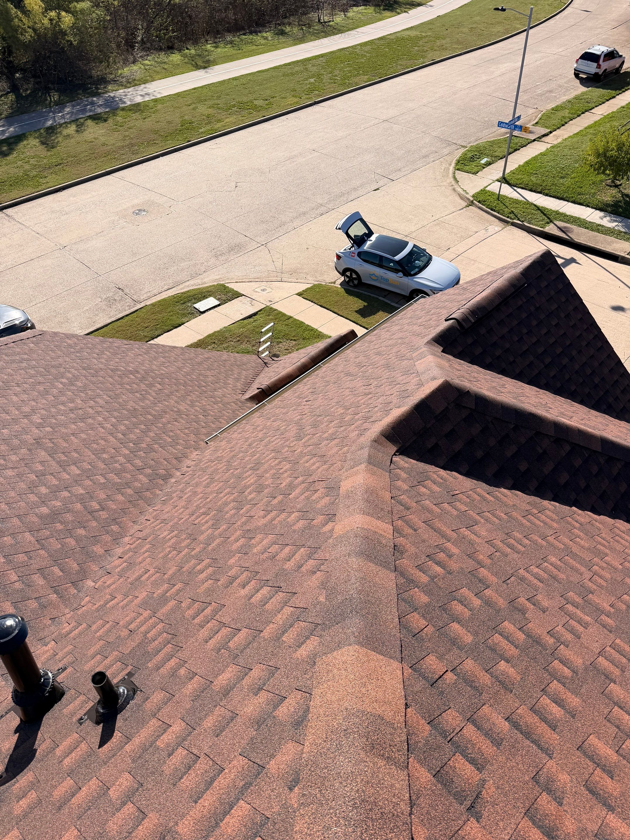 GAF Timberline HDZ - Hickory by Top Sun Roofing