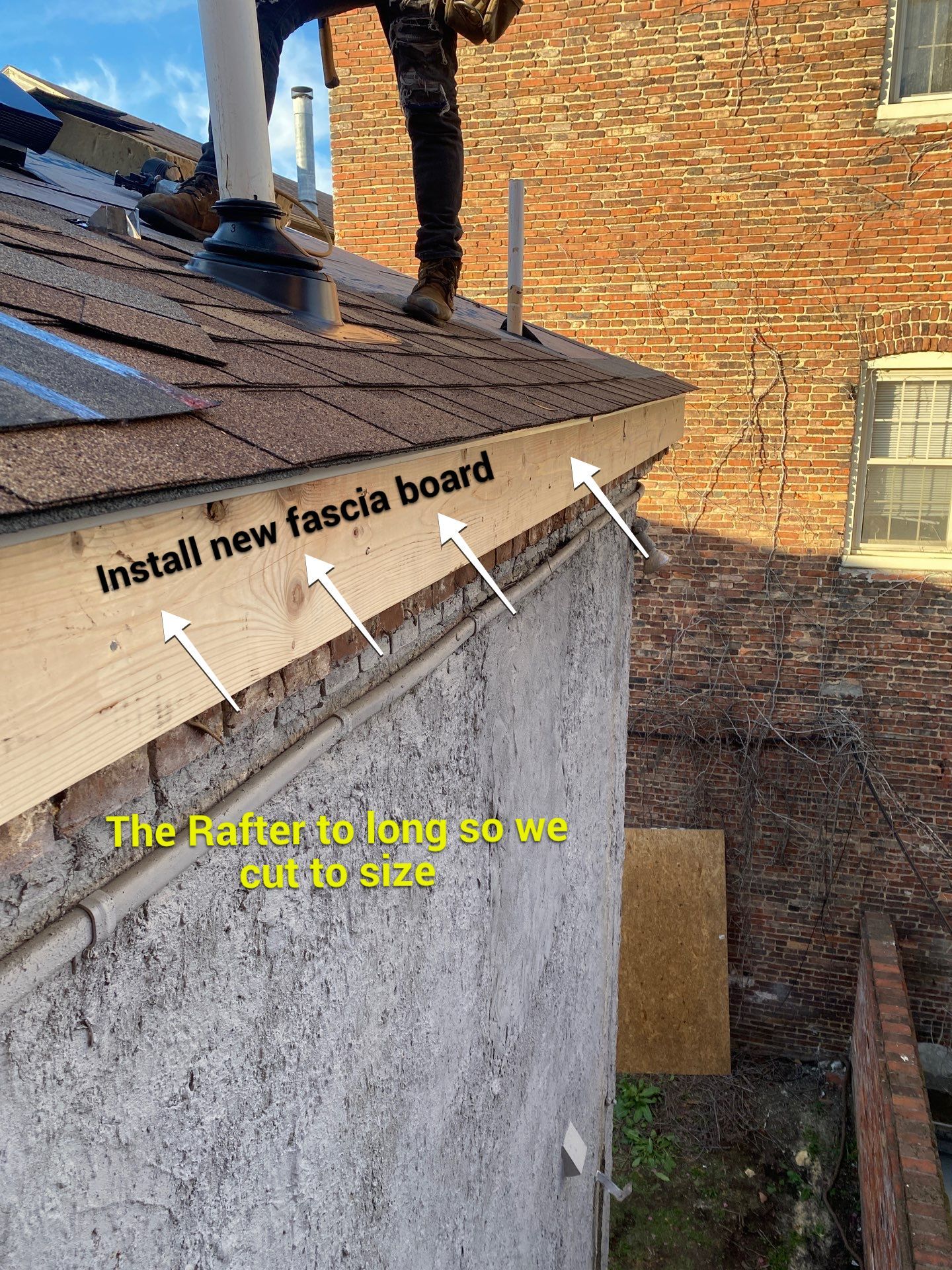 Residential Roofing Installation using Landmark Shingles by Alpha Design Services
