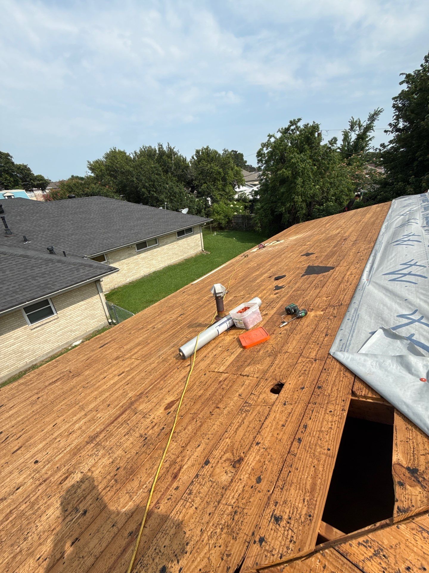 Project in Terrytown by Robertson Roofing & Siding Inc